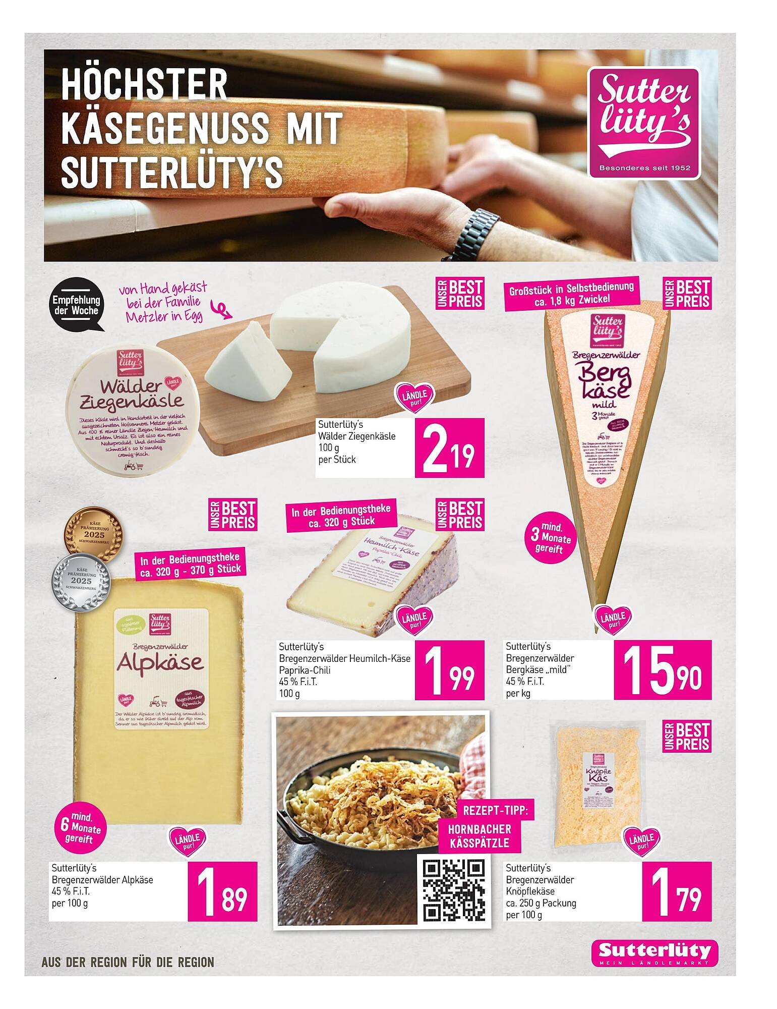 Sutterlüty Flugblatt