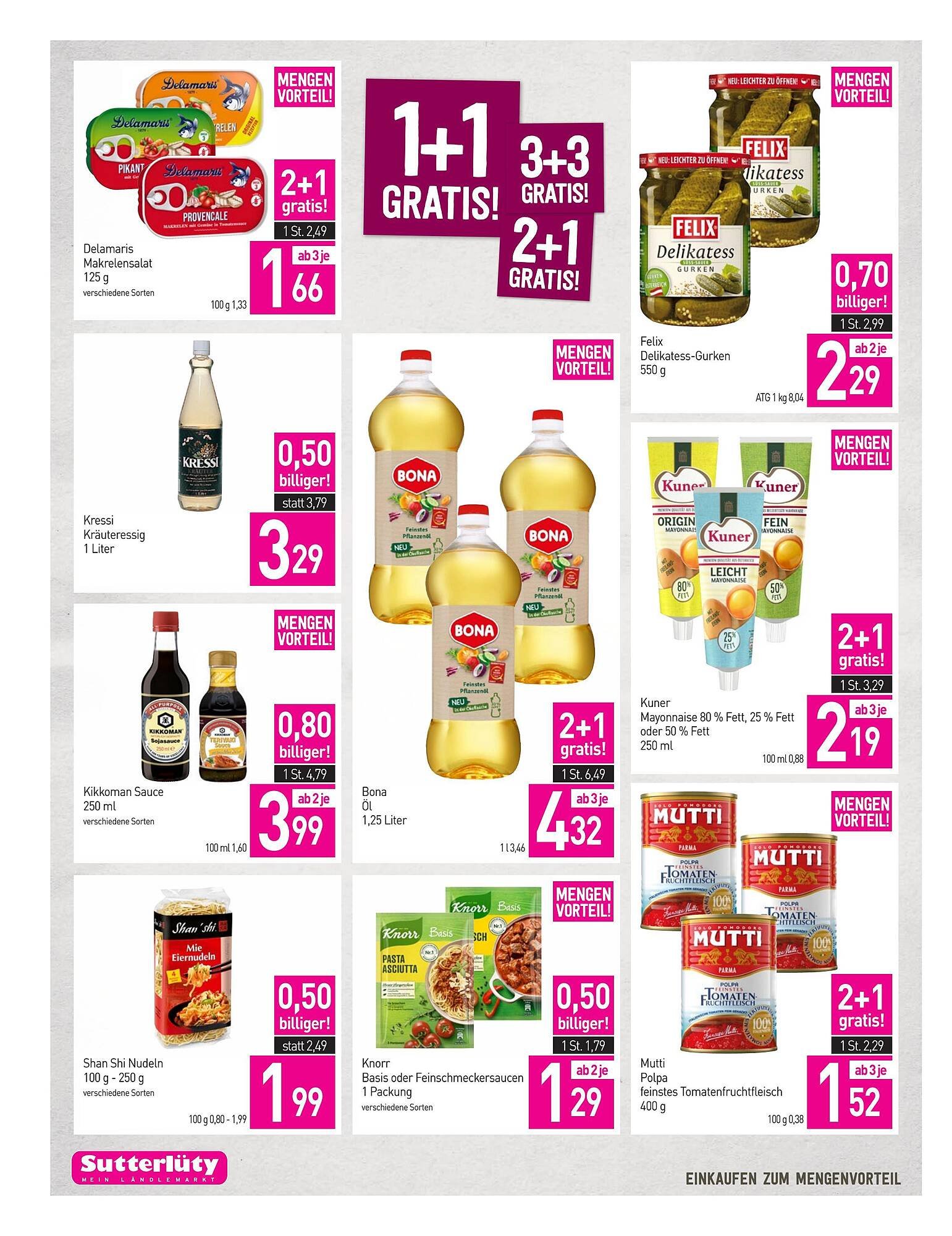 Sutterlüty Flugblatt