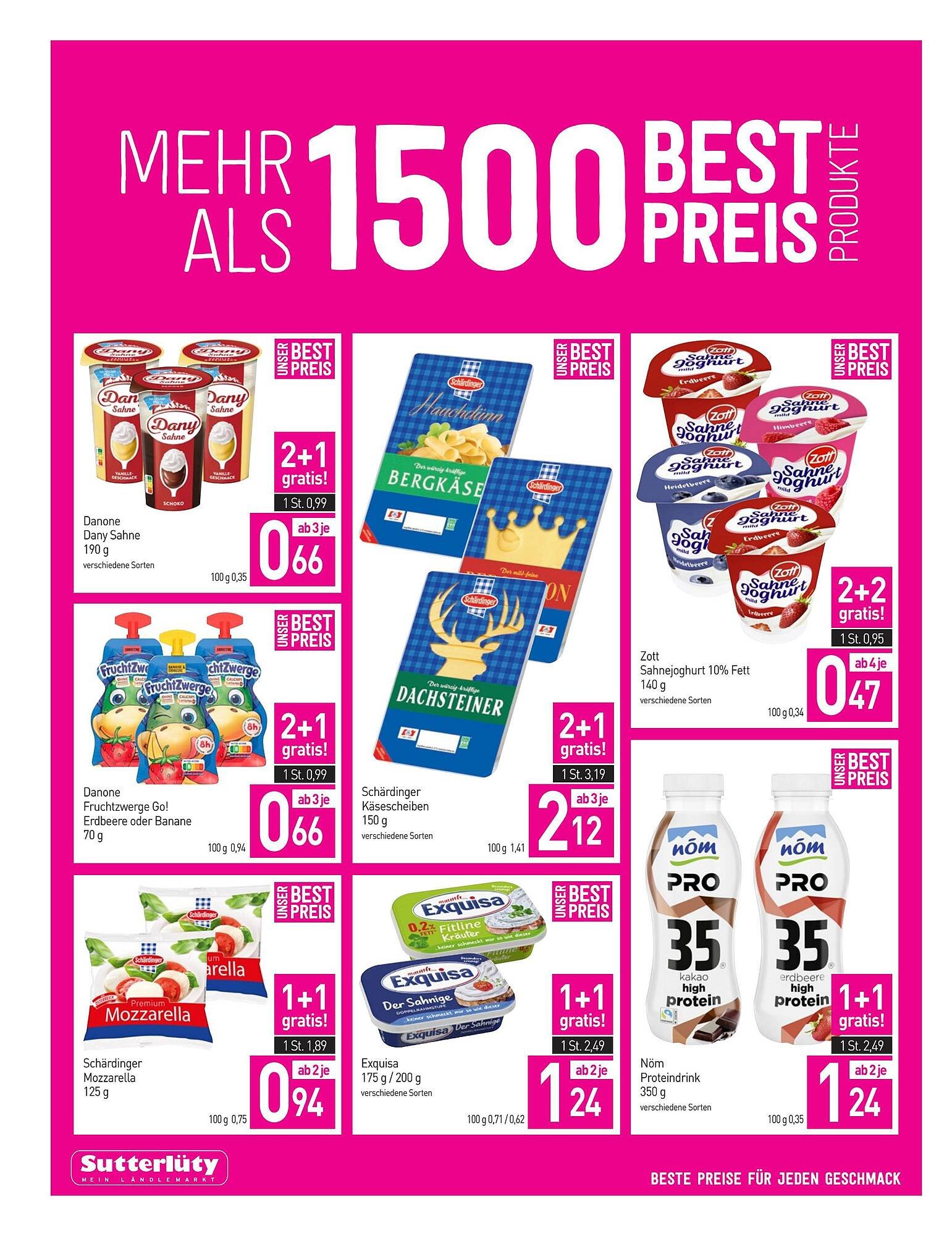 Sutterlüty Flugblatt