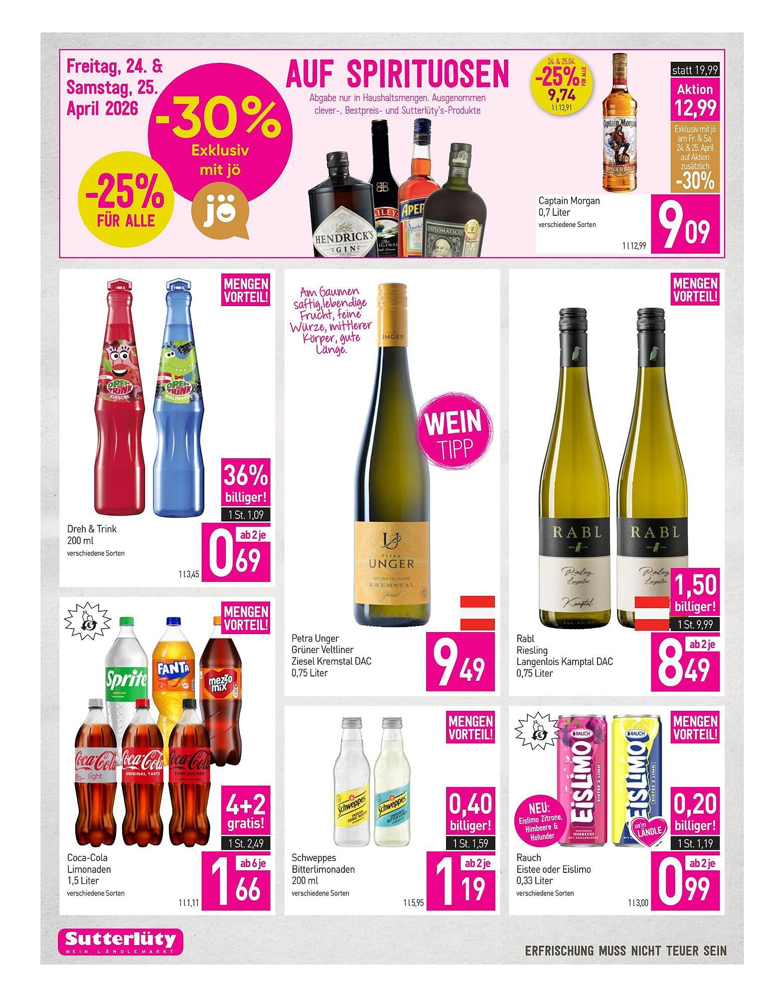 Sutterlüty Flugblatt