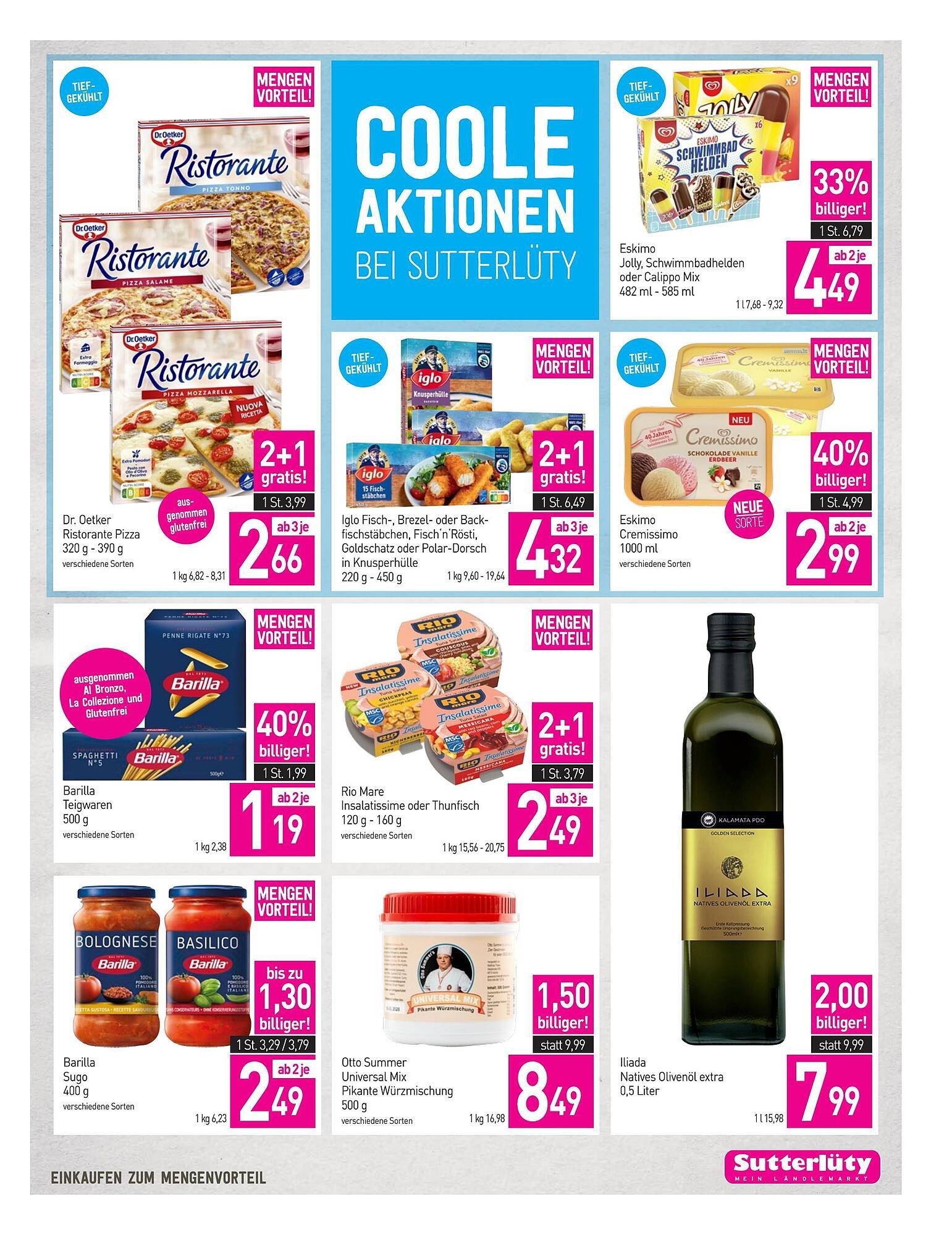 Sutterlüty Flugblatt