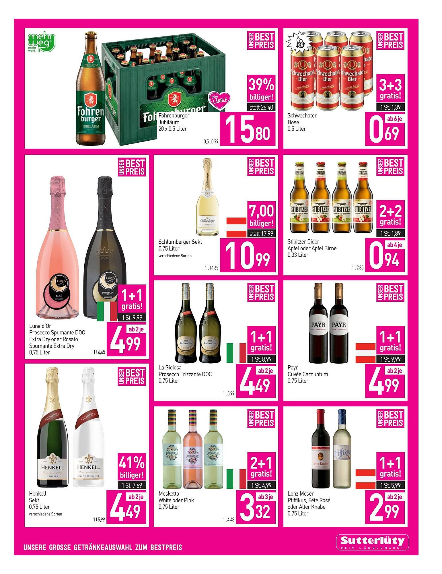 Sutterlüty Flugblatt