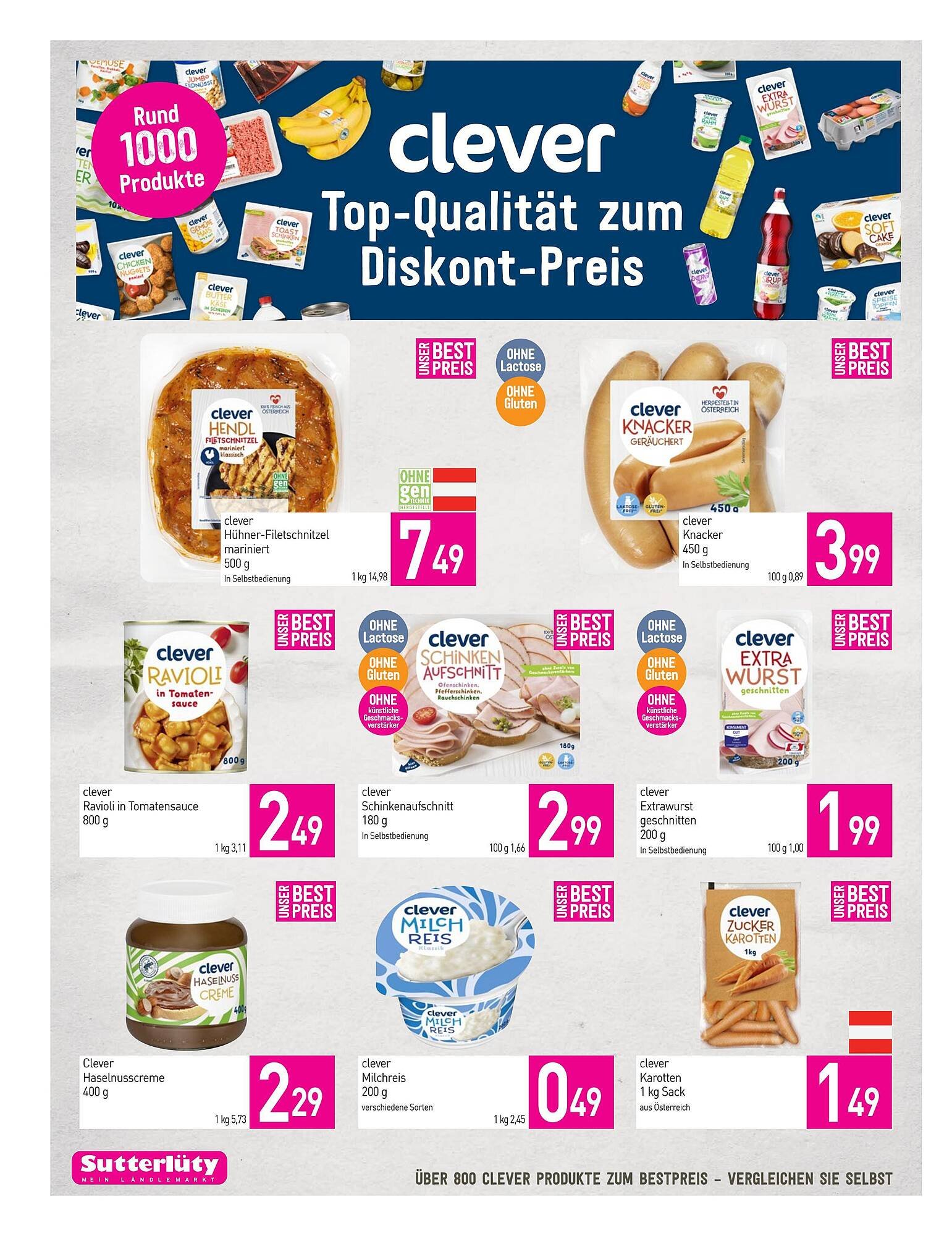 Sutterlüty Flugblatt