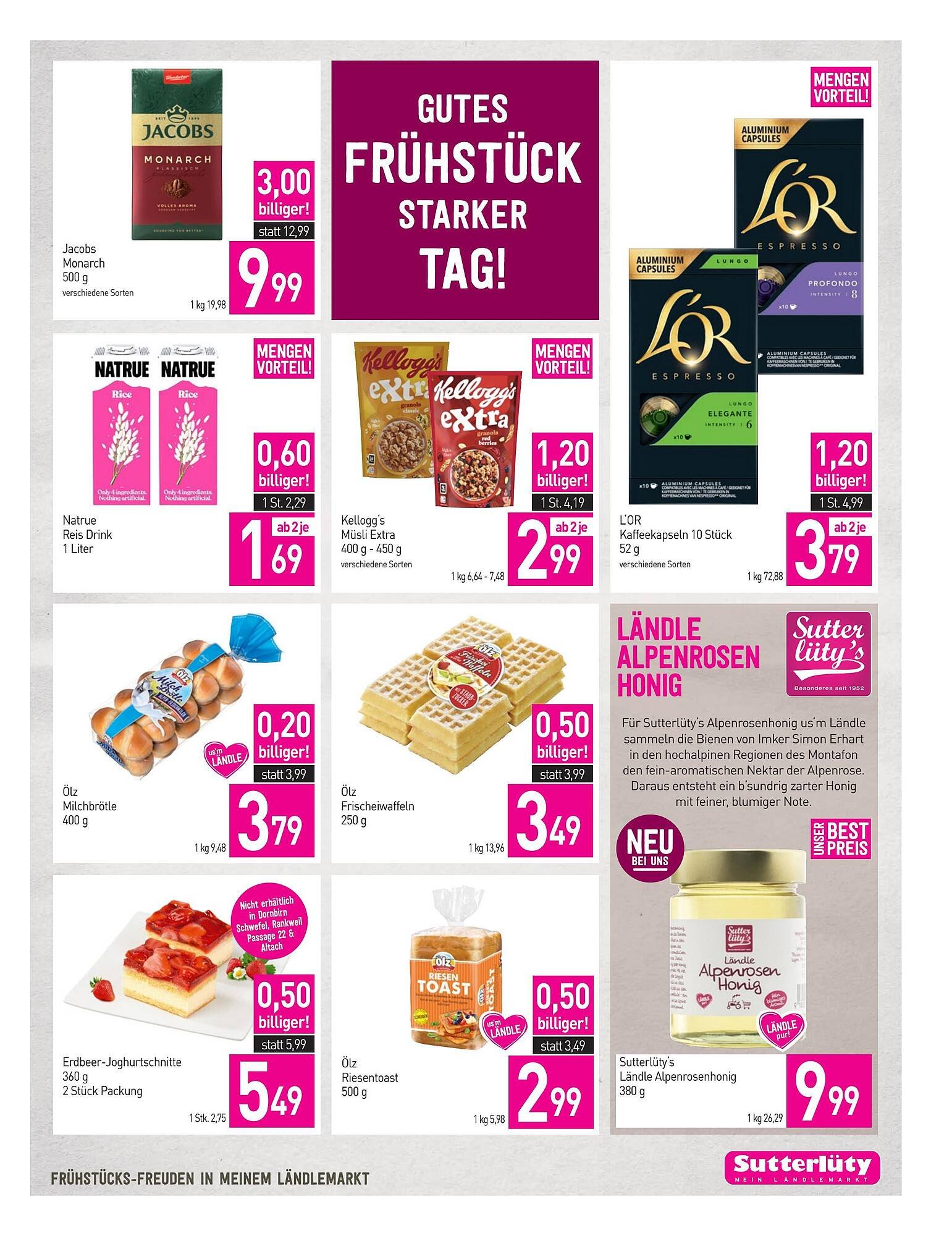 Sutterlüty Flugblatt