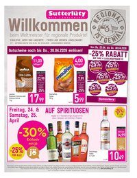 Sutterlüty Flugblatt