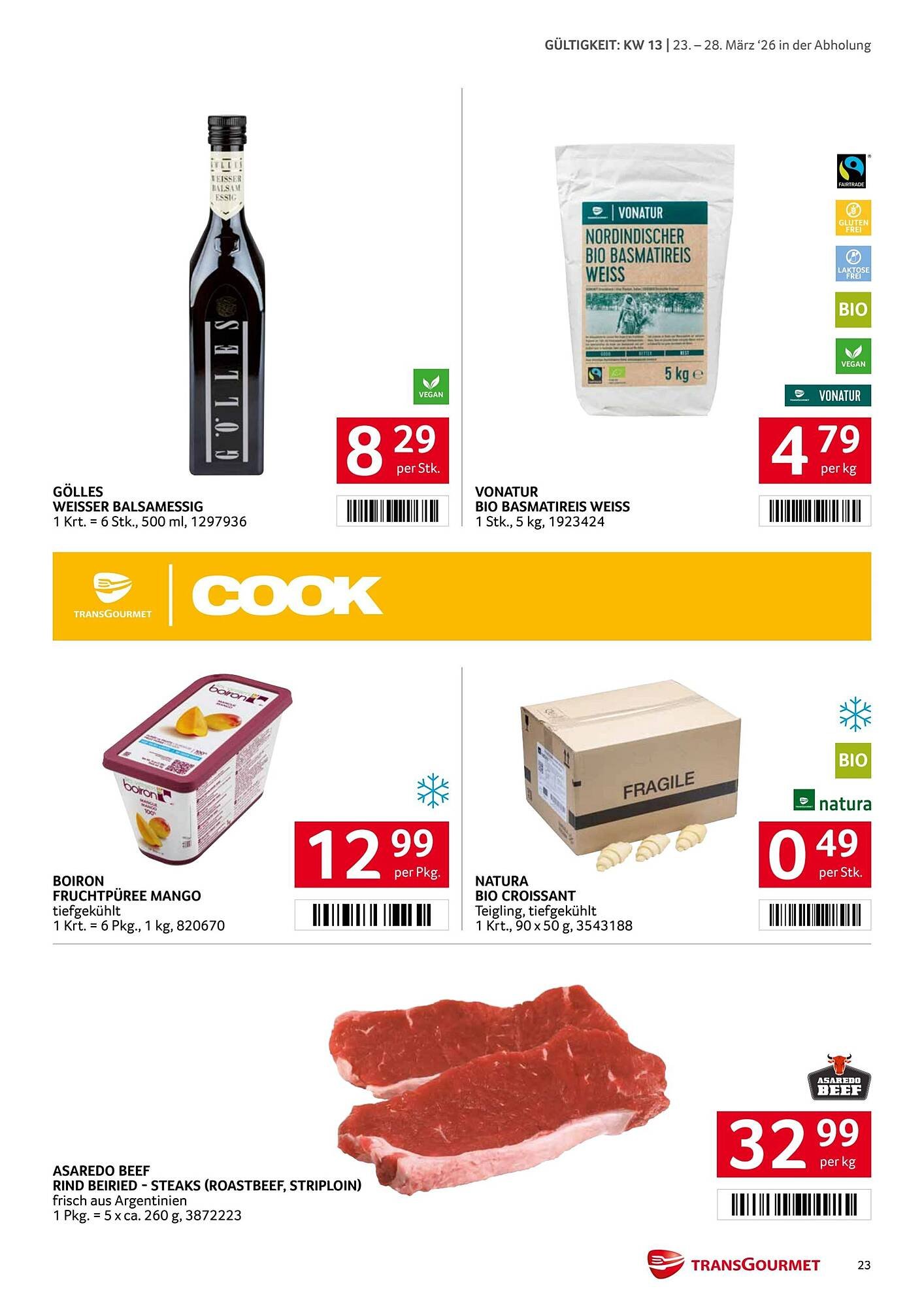 Transgourmet Flugblatt