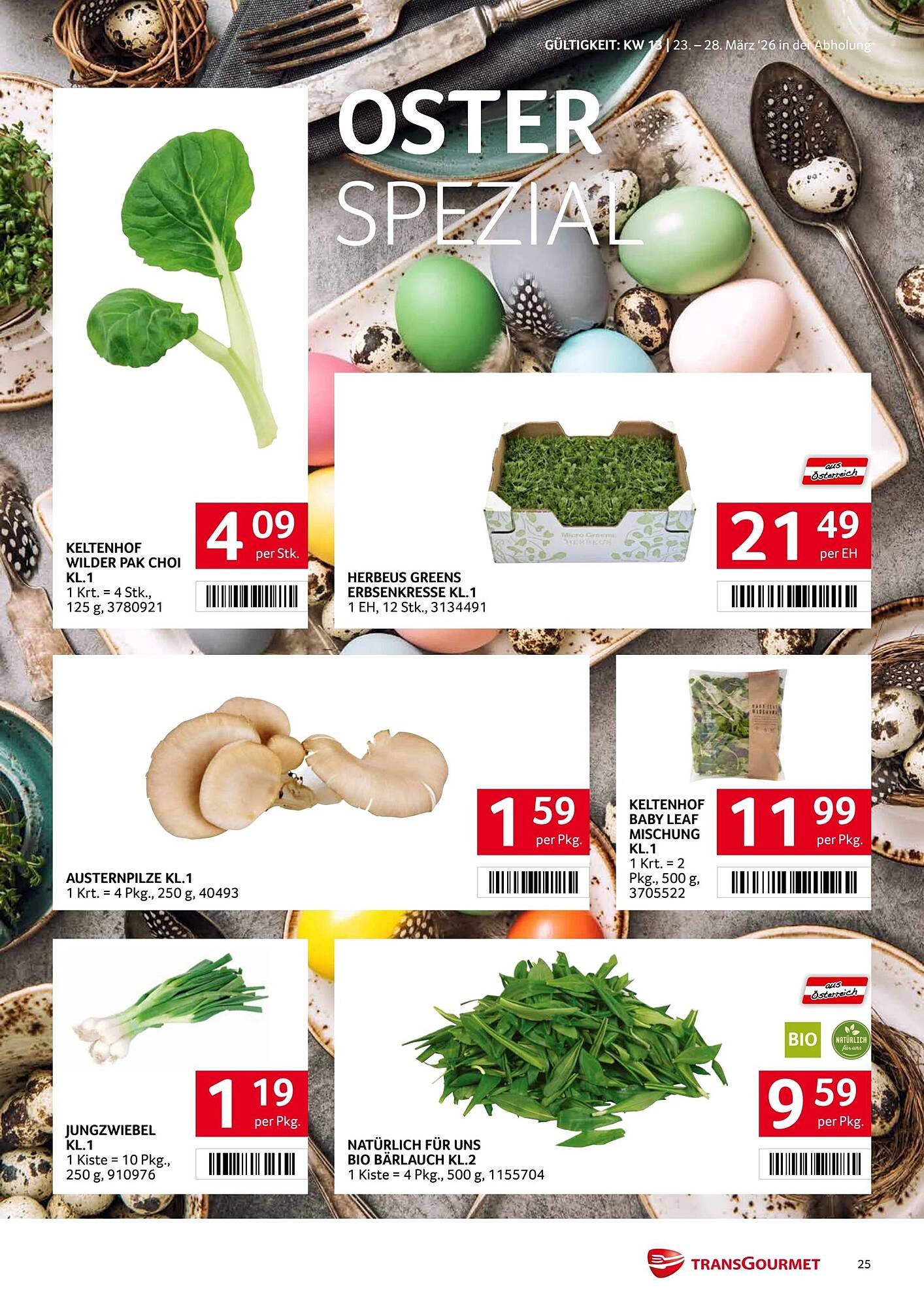 Transgourmet Flugblatt