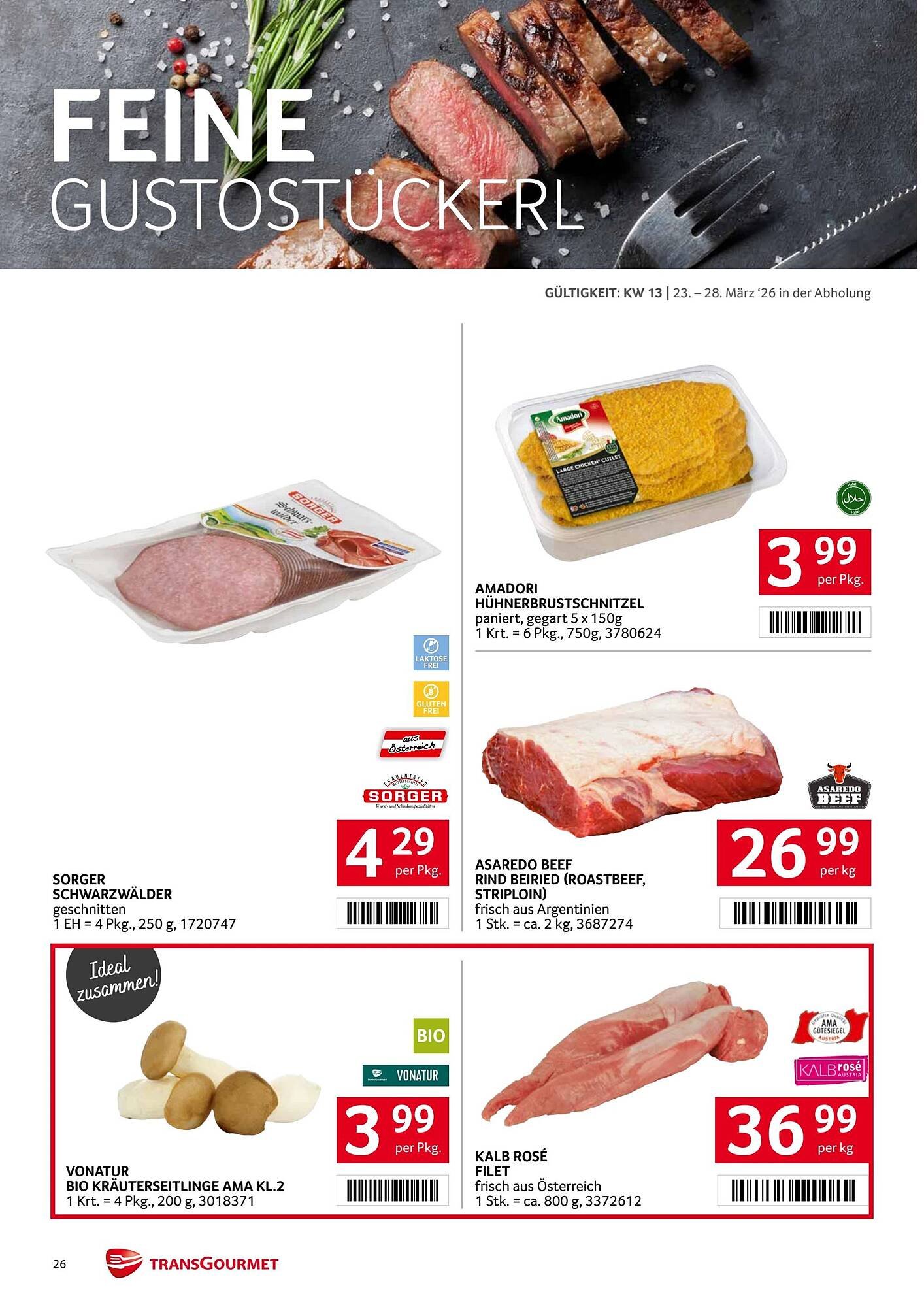 Transgourmet Flugblatt