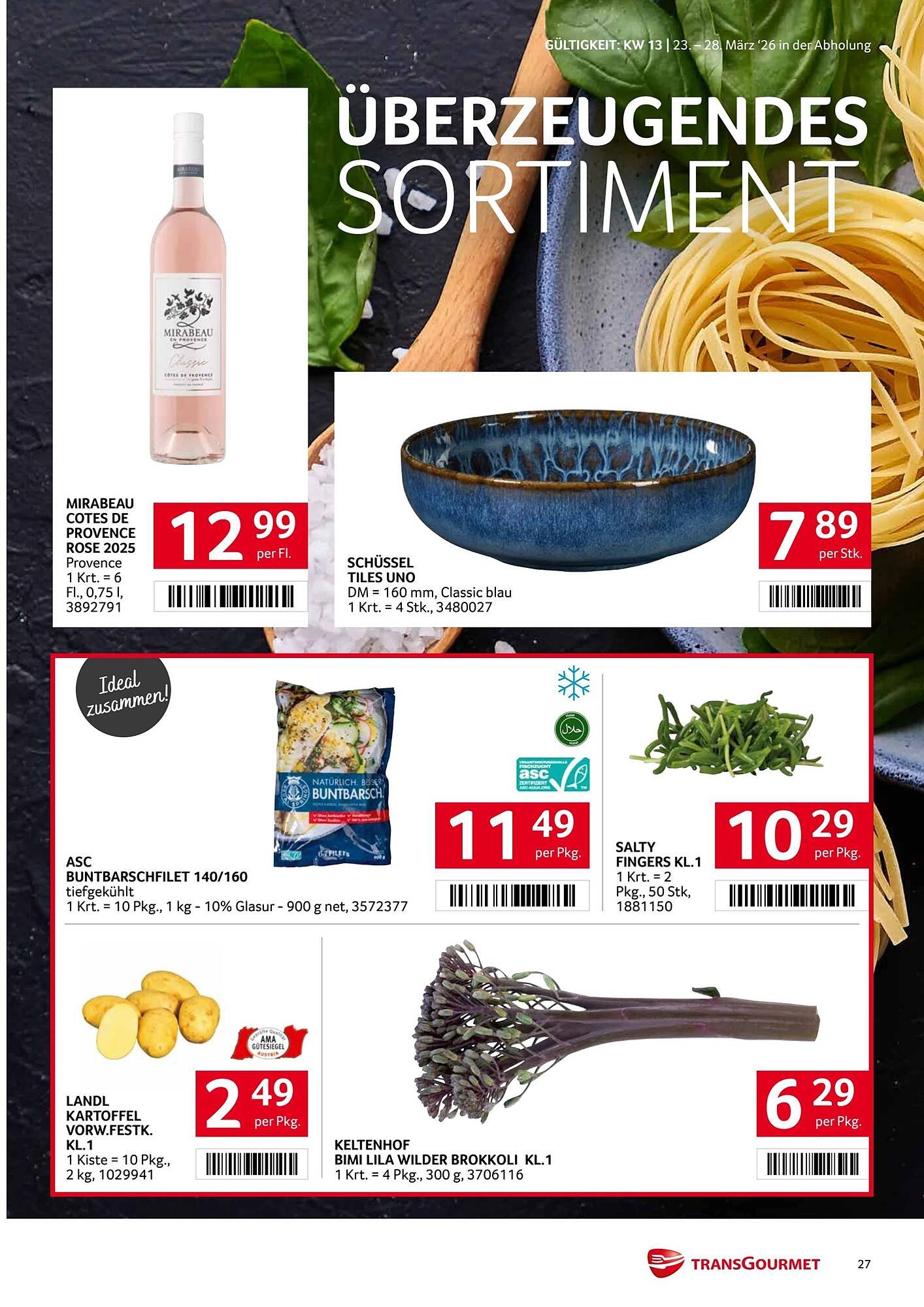 Transgourmet Flugblatt