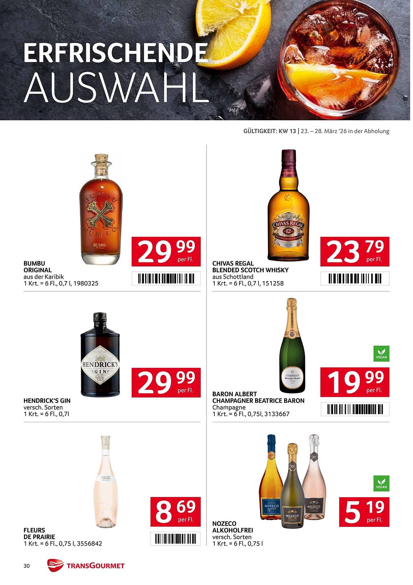 Transgourmet Flugblatt