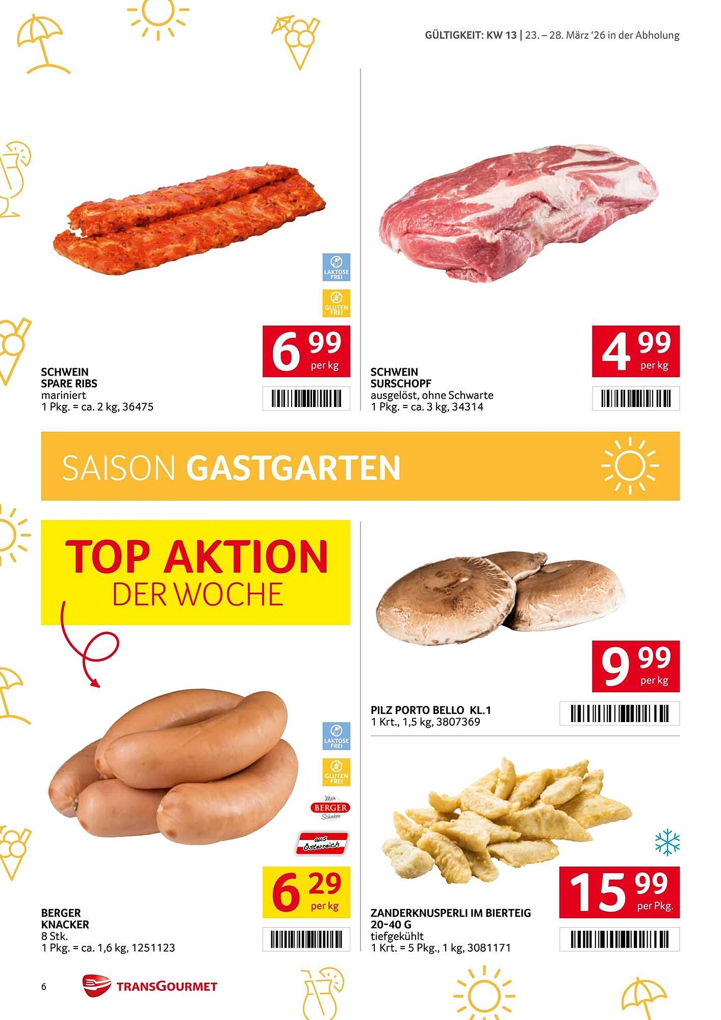 Transgourmet Flugblatt