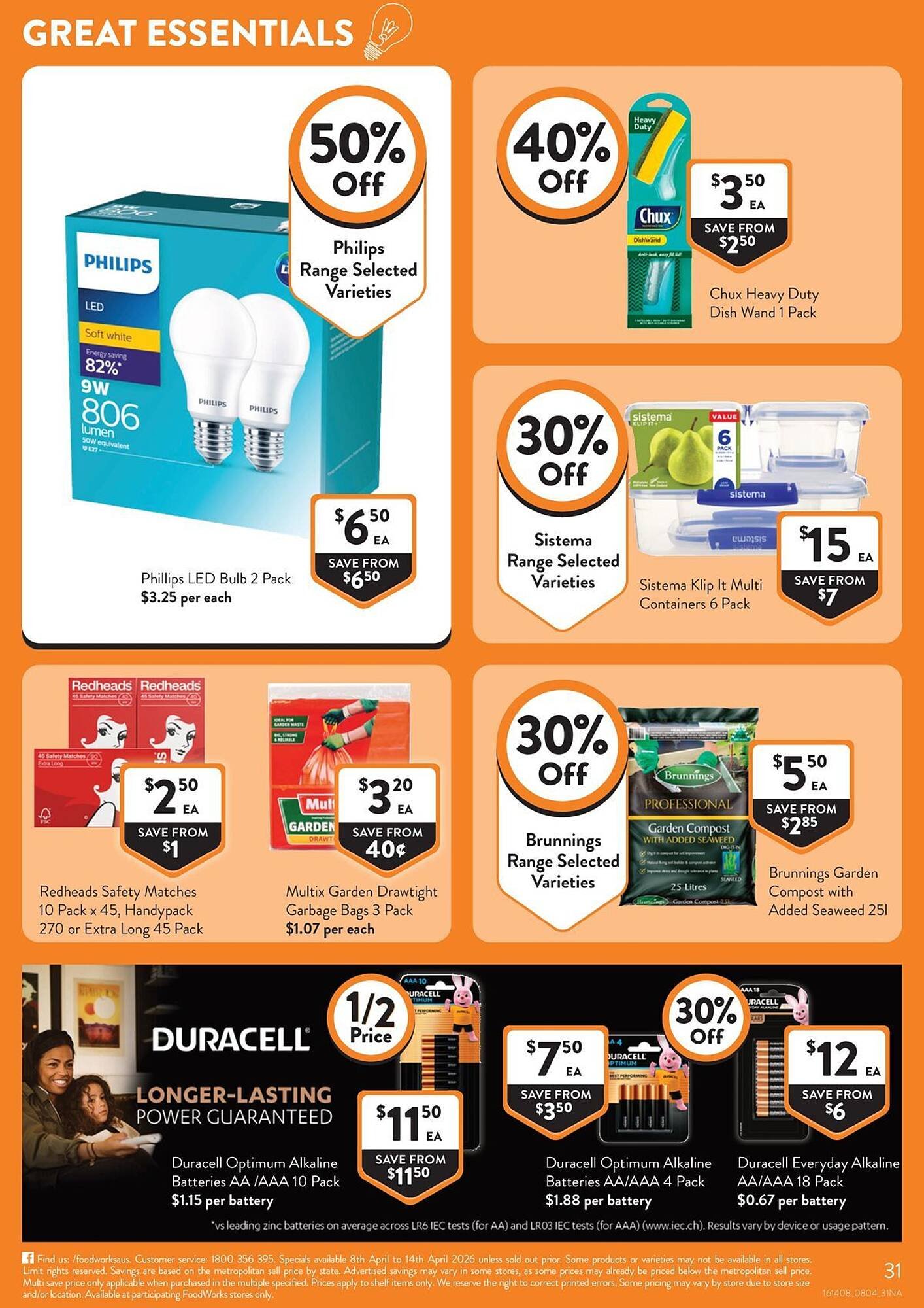 Foodworks catalogue (2026-04-08 - 2026-04-14) | 31