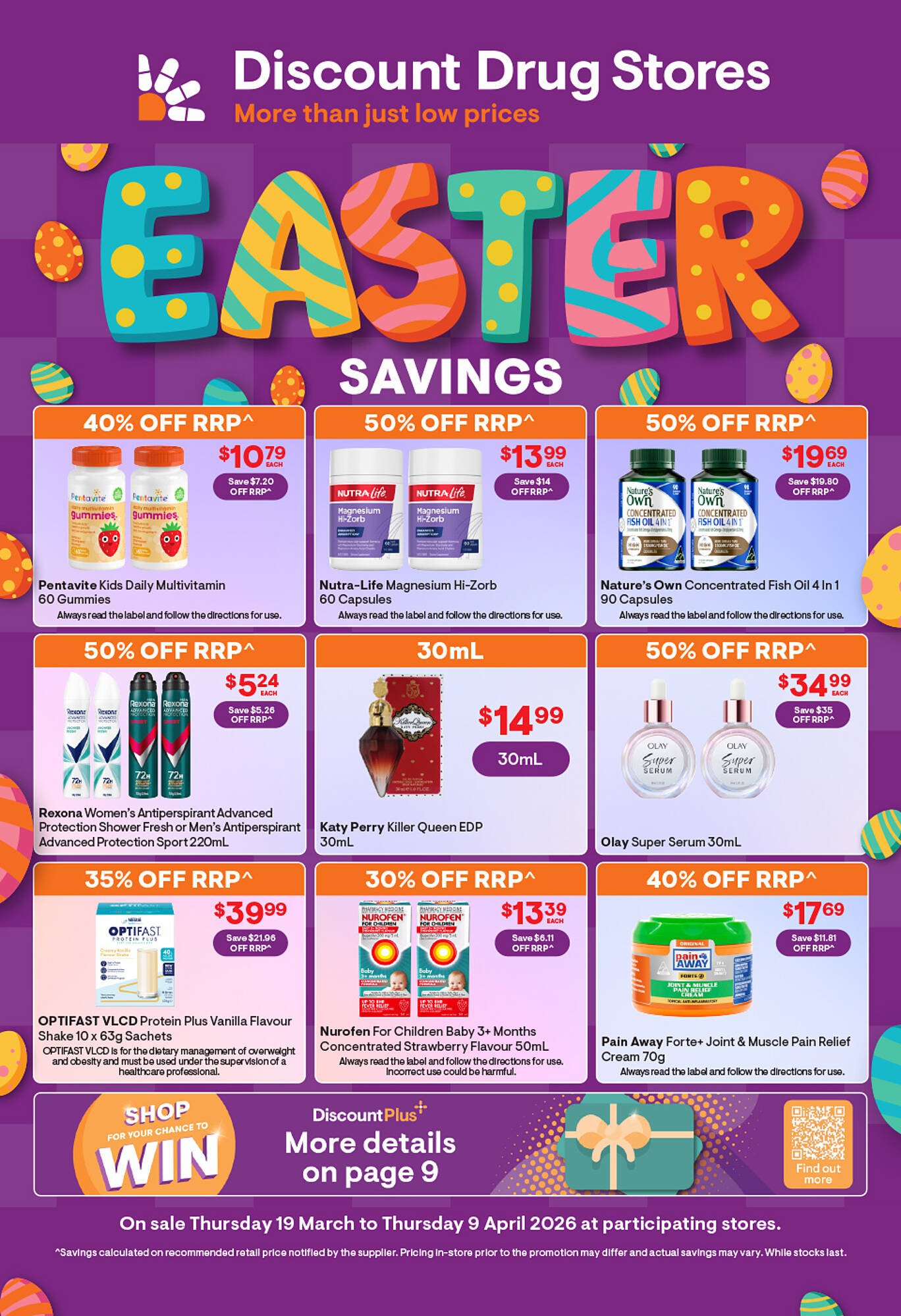 Discount Drug Stores catalogue (2026-03-19 - 2026-04-09) | 1