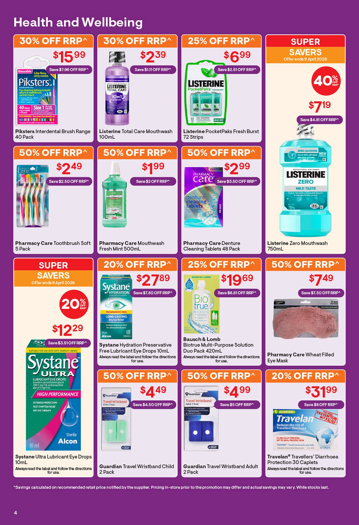 Discount Drug Stores catalogue (2026-03-19 - 2026-04-09) | 4