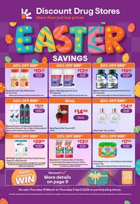 Discount Drug Stores catalogue (2026-03-19 - 2026-04-09)