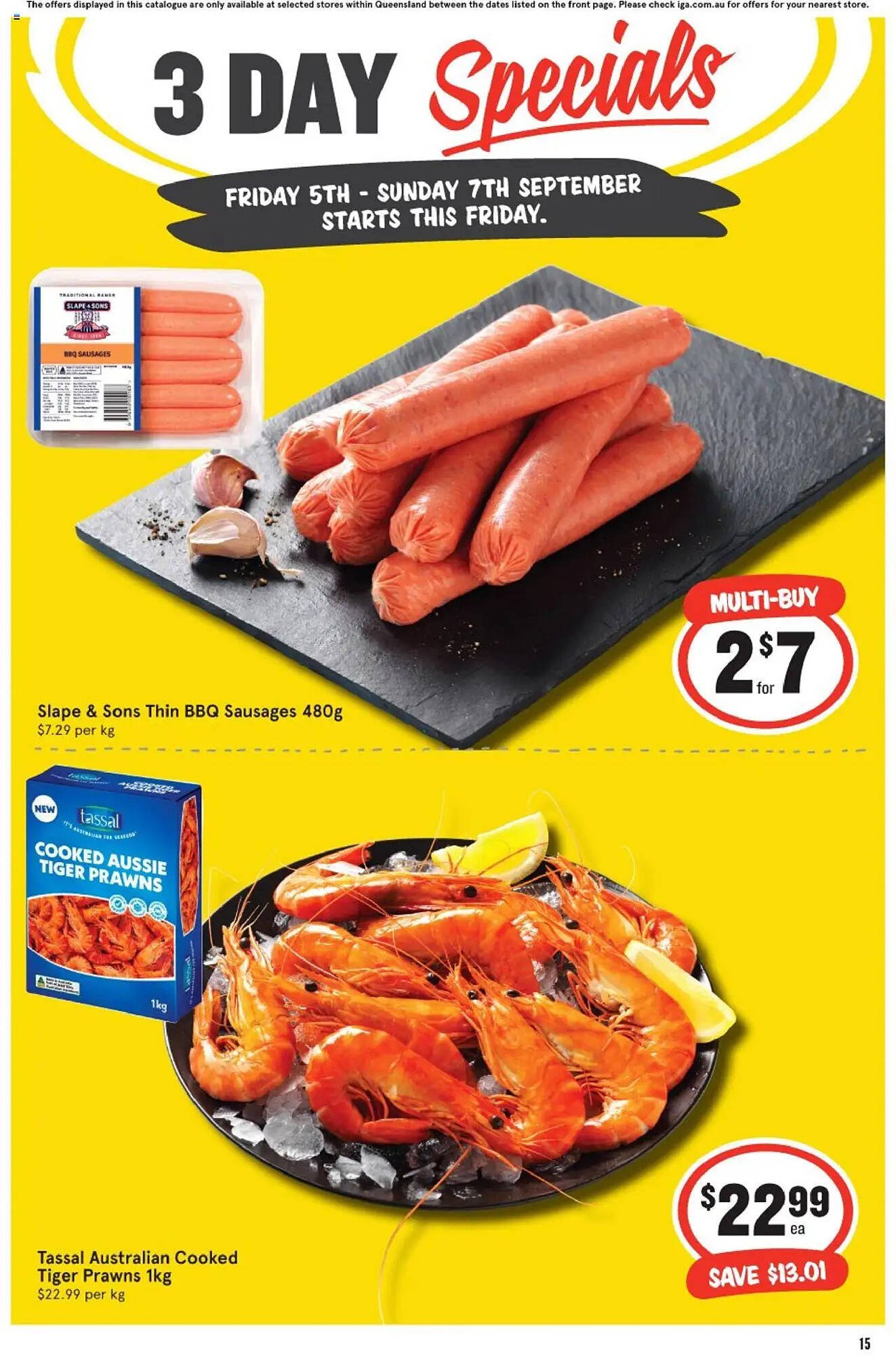 IGA catalogue (2025-09-04 - 2025-09-07) | 1