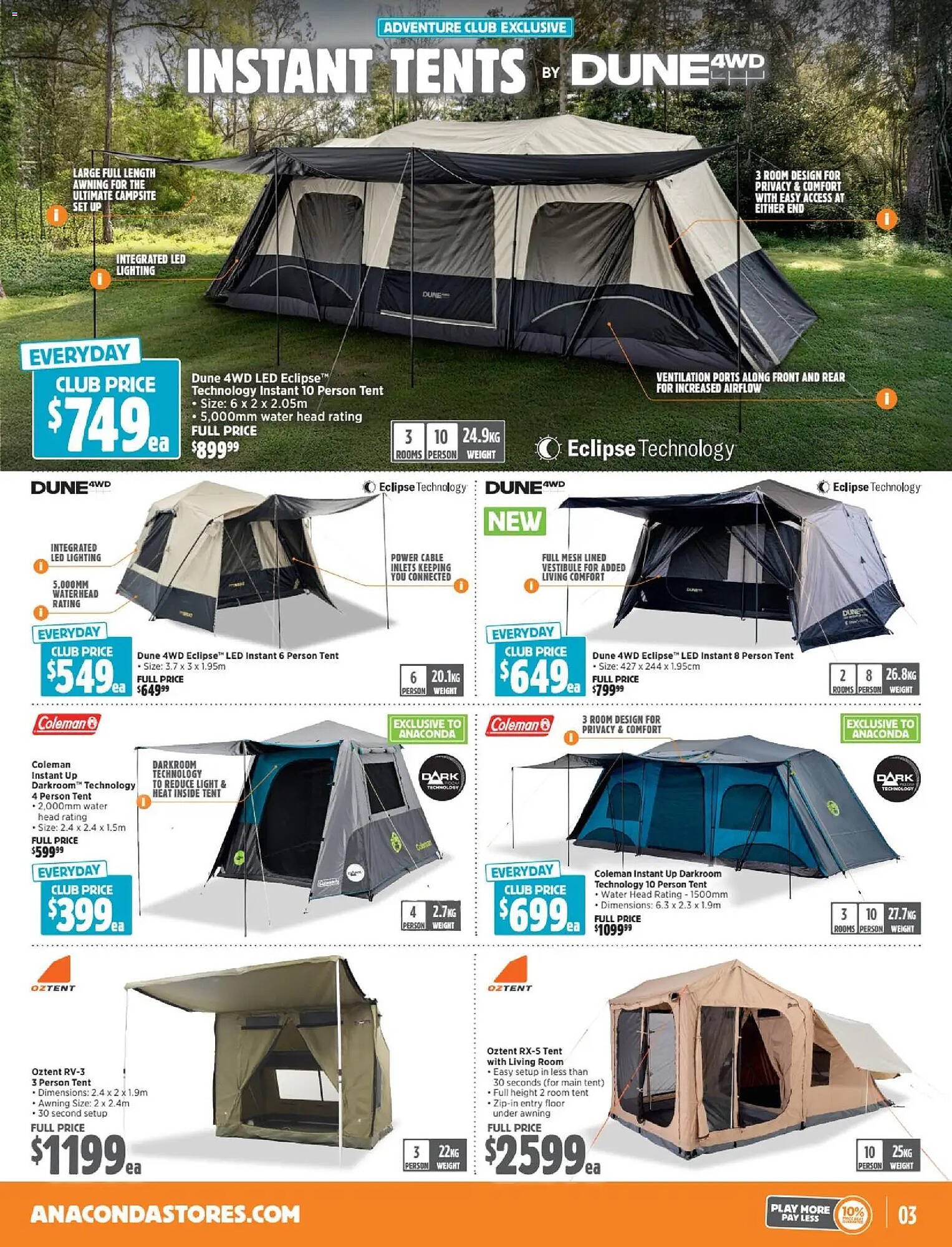 Anaconda catalogue (2026-02-22 - 2026-03-25) | 3