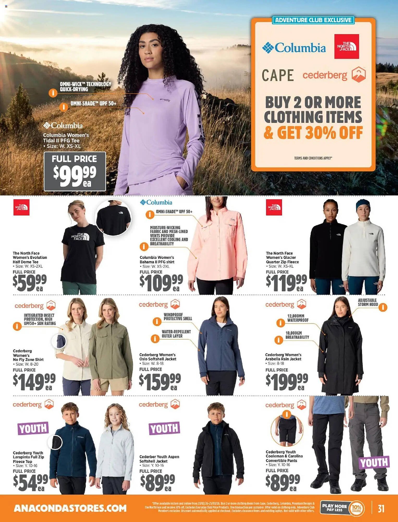 Anaconda catalogue (2026-02-22 - 2026-03-25) | 31