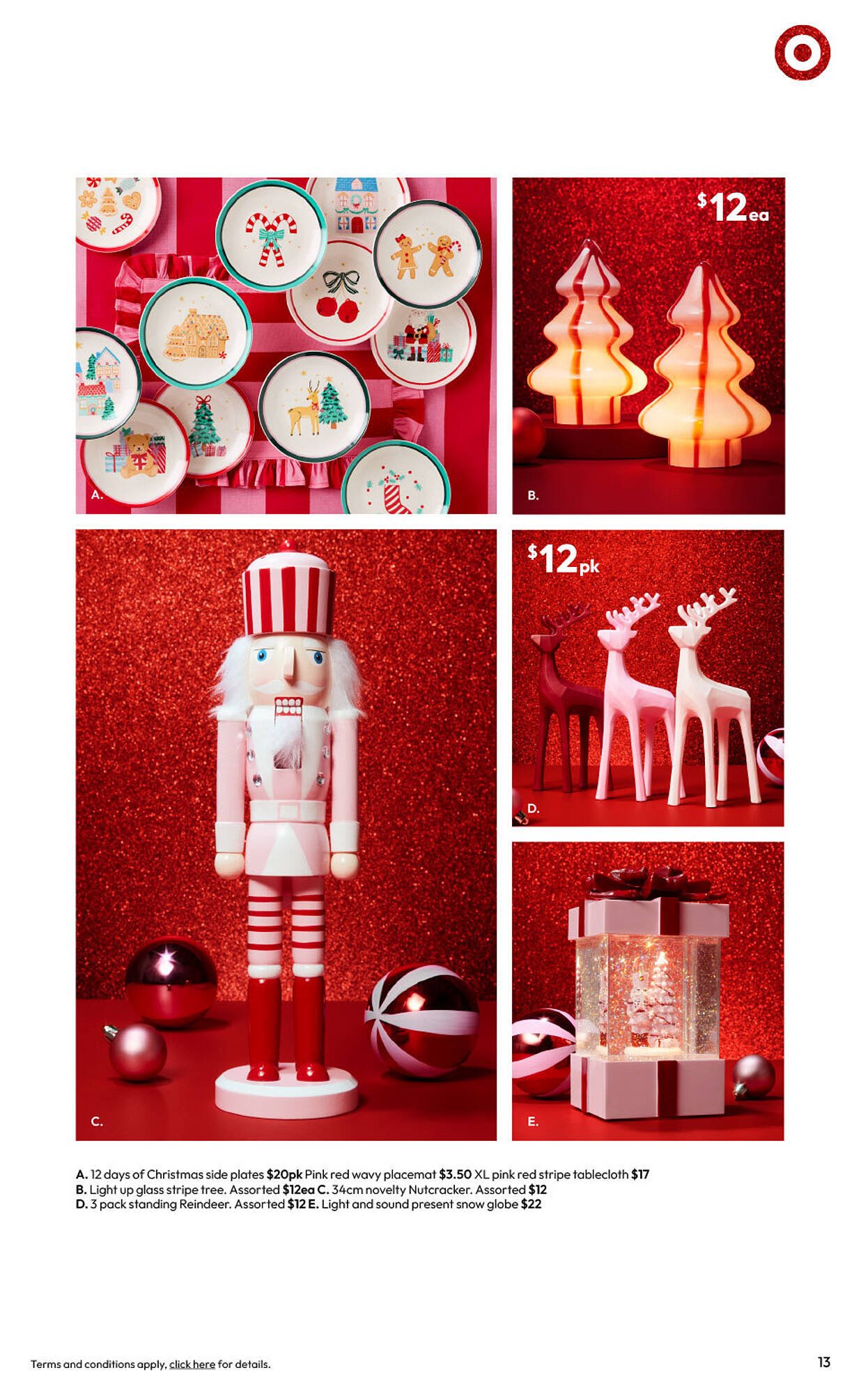 Target catalogue (2025-10-23 - 2025-11-23) | 13