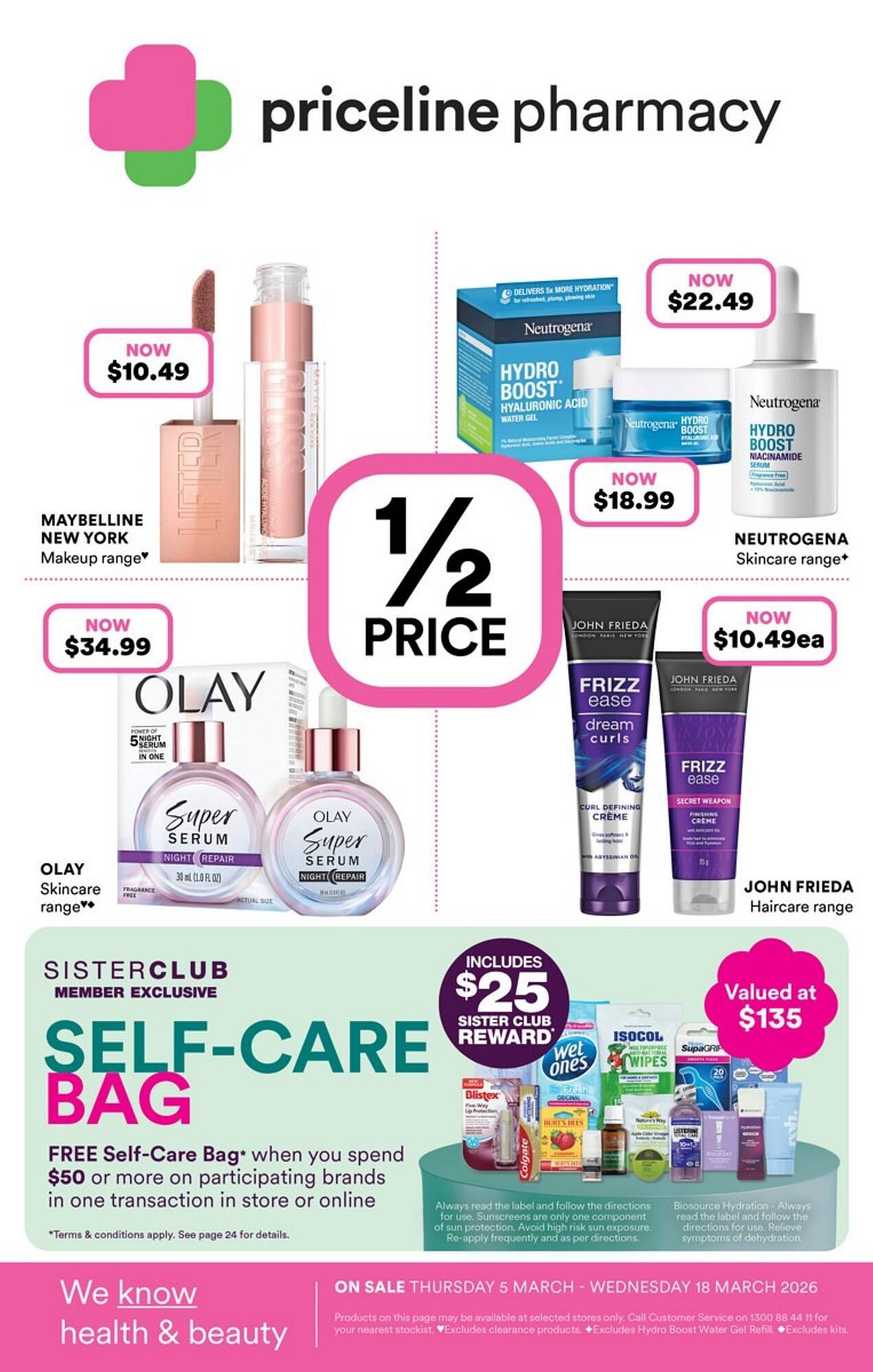 Priceline catalogue (2026-03-05 - 2026-03-18) | 1