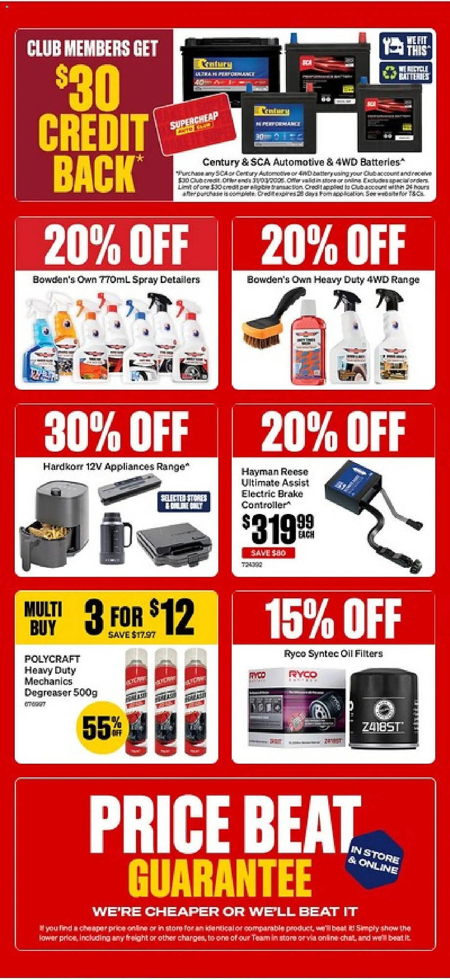 SuperCheap Auto catalogue (2026-03-19 - 2026-03-31) | 2