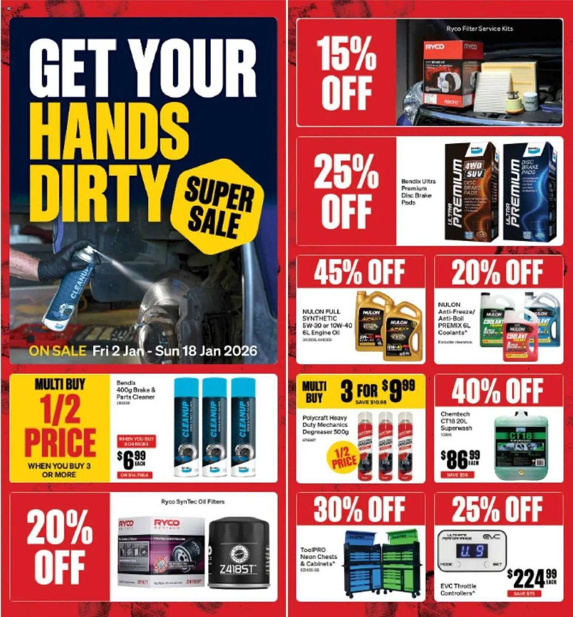 SuperCheap Auto catalogue (2026-01-02 - 2026-01-18) | 1
