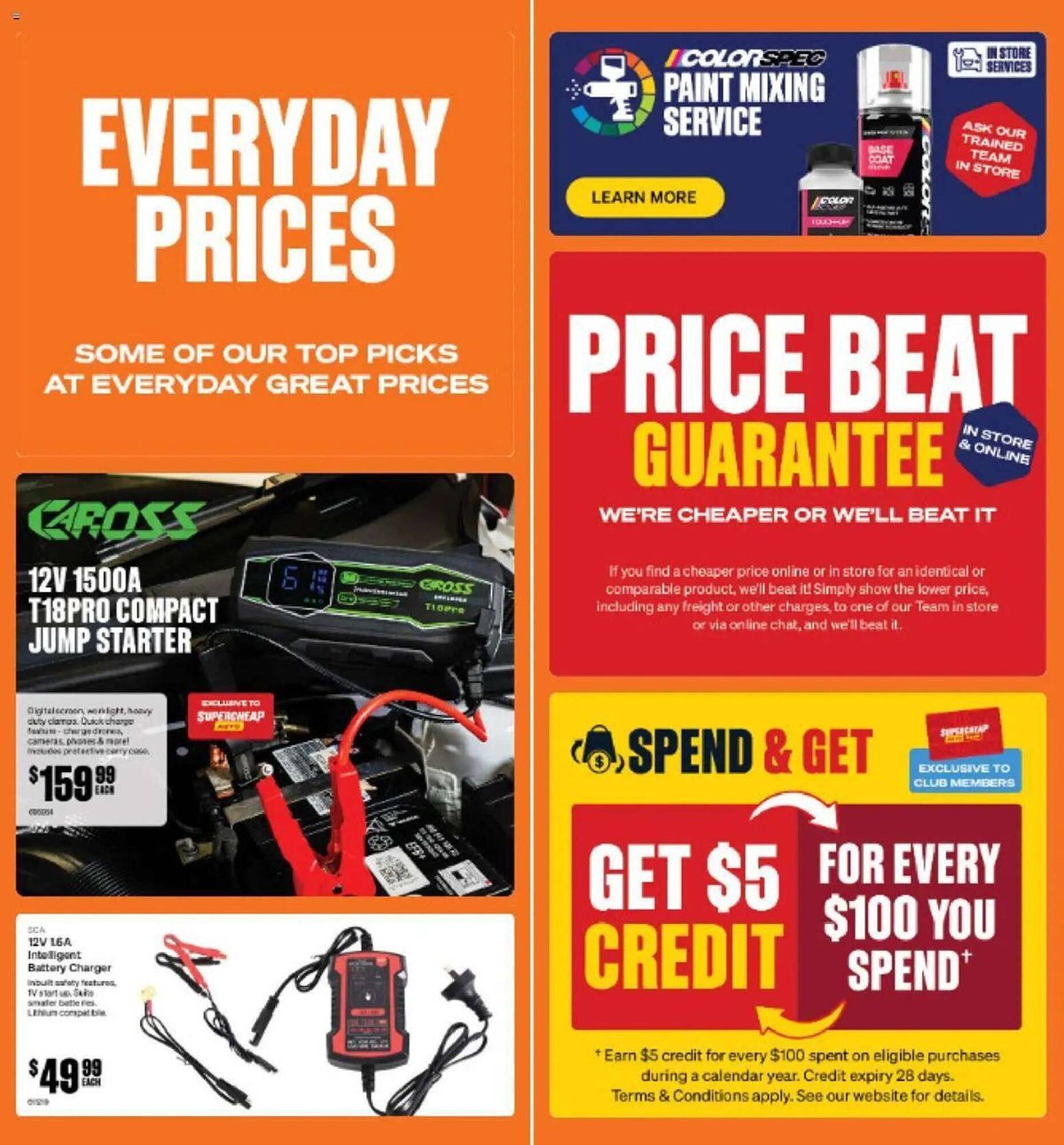 SuperCheap Auto catalogue (2026-01-02 - 2026-01-18) | 17