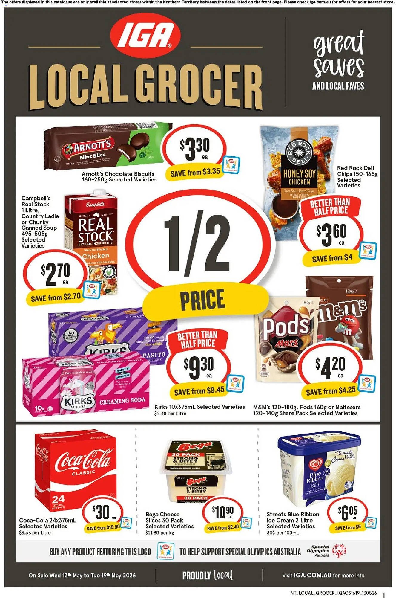 IGA catalogue (2026-05-12 - 2026-05-19) | 1