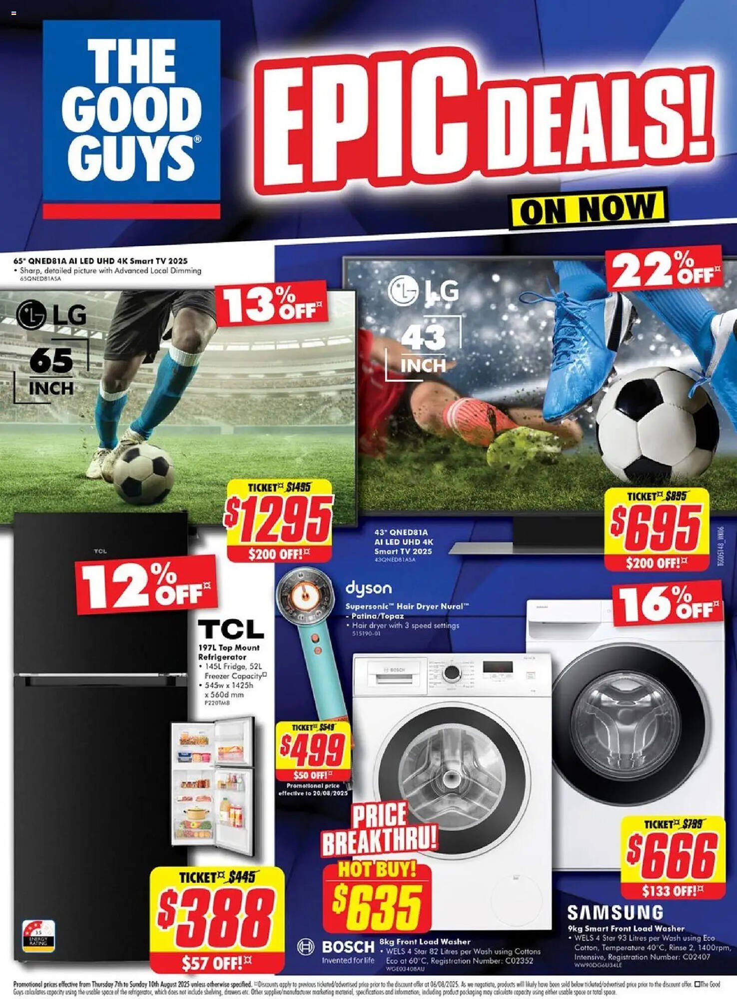 The Good Guys catalogue (2025-08-07 - 2025-08-10) | 1