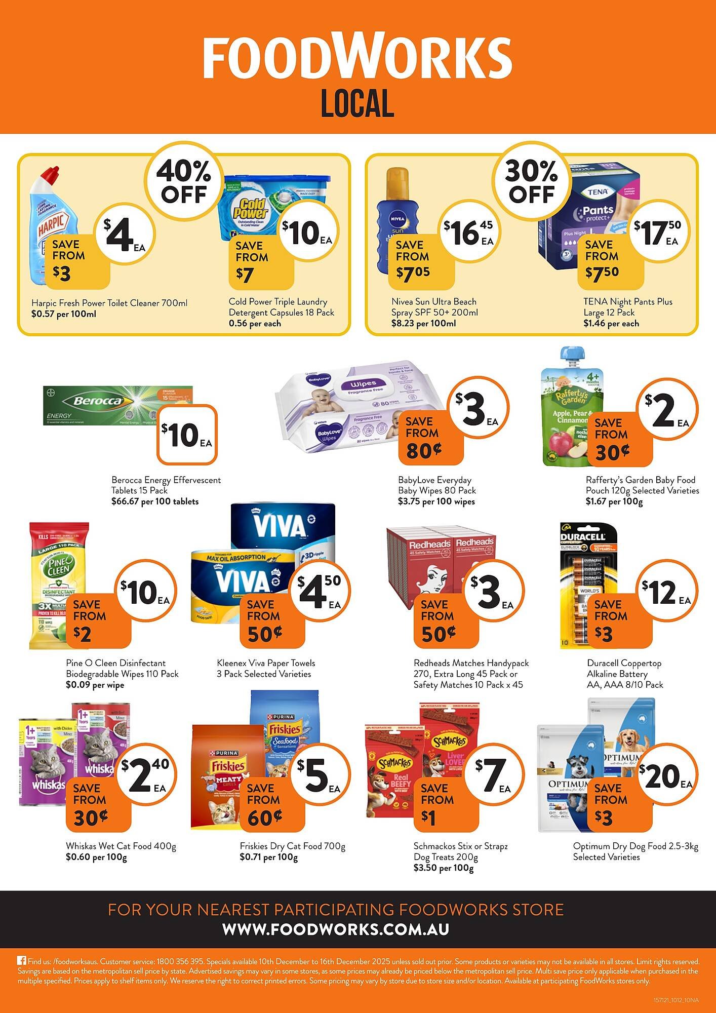 Foodworks catalogue (2025-12-10 - 2025-12-16) | 10