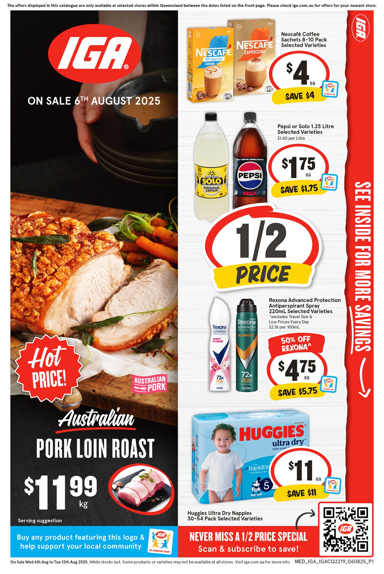 IGA catalogue (2025-08-06 - 2025-08-12) | 1