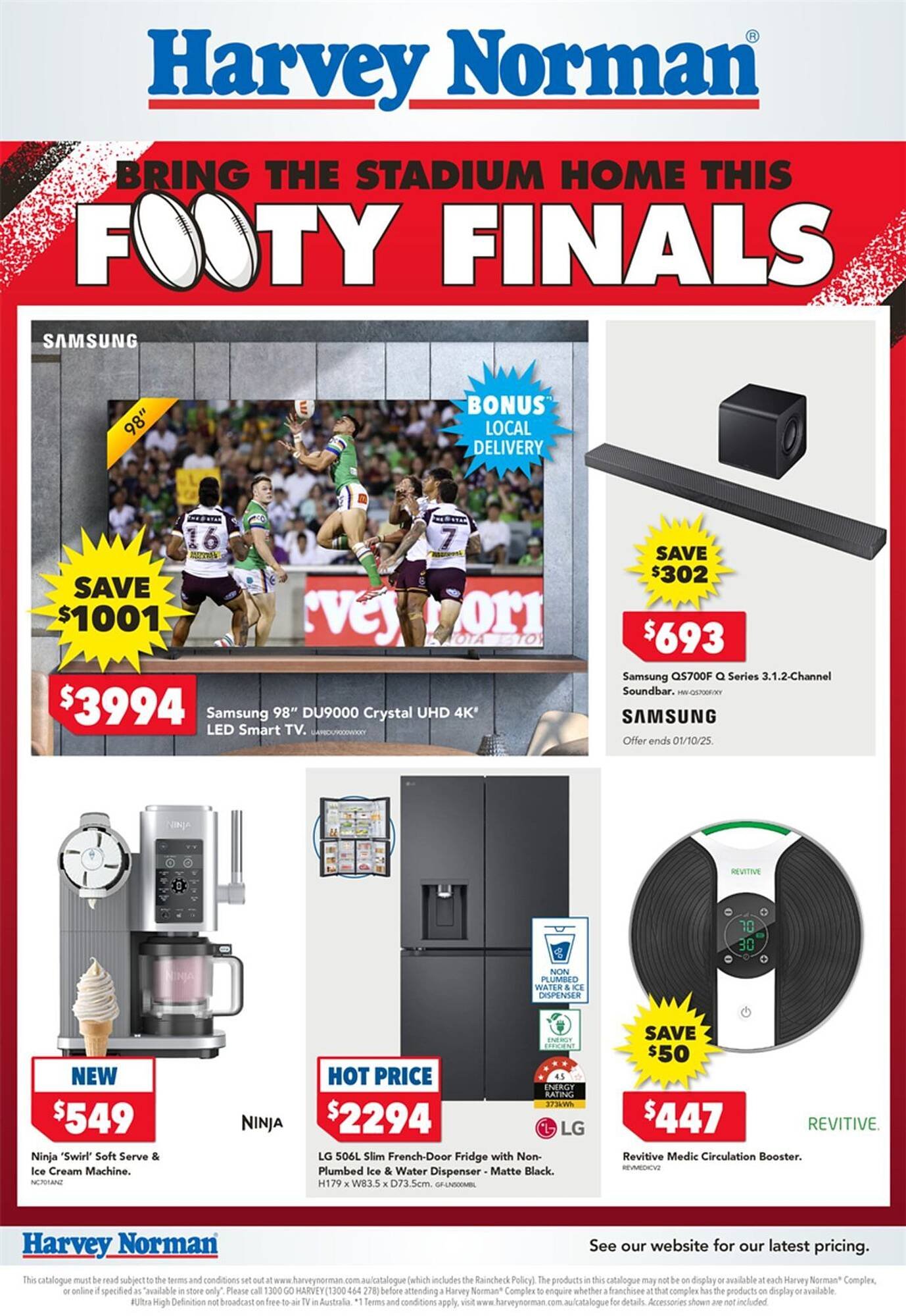 Harvey Norman catalogue (2025-09-25 - 2025-10-07) | 1