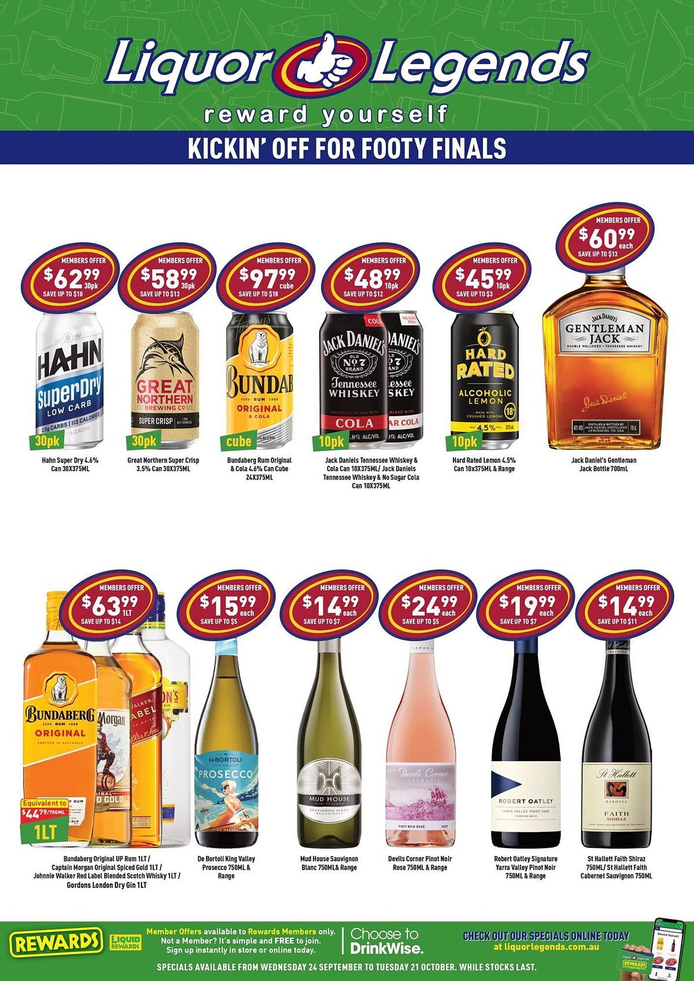 Liquor Legends catalogue (2025-09-24 - 2025-10-21) | 1