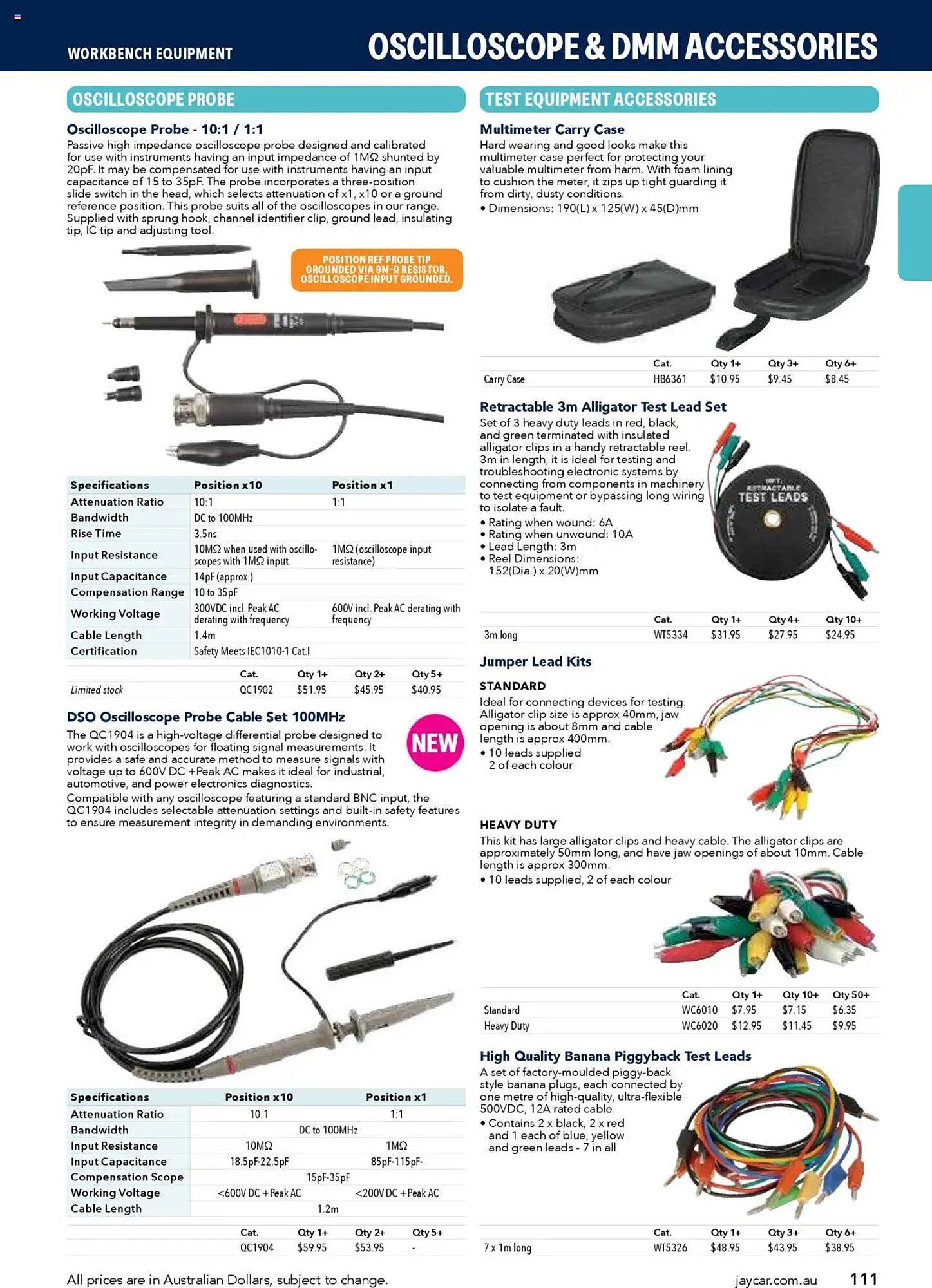 Jaycar Electronics catalogue (2025-07-08 - 2026-07-09)