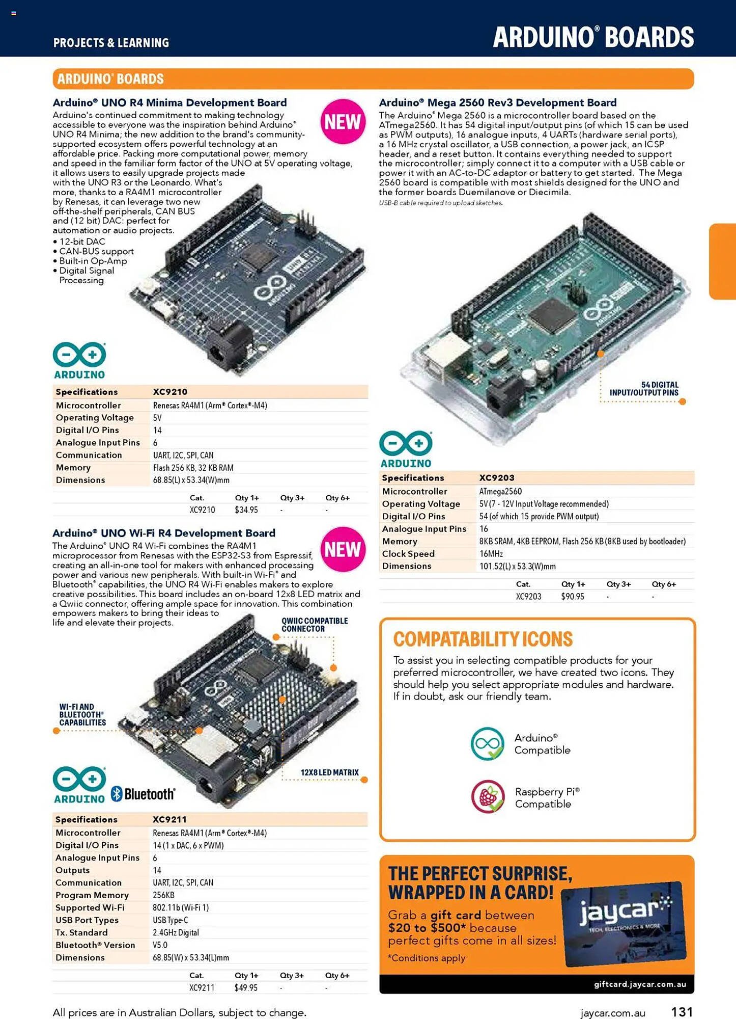 Jaycar Electronics catalogue (2025-07-08 - 2026-07-09)