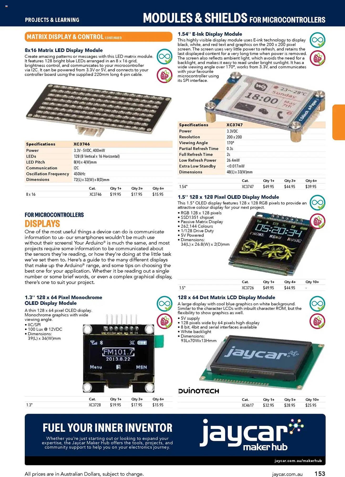 Jaycar Electronics catalogue (2025-07-08 - 2026-07-09)