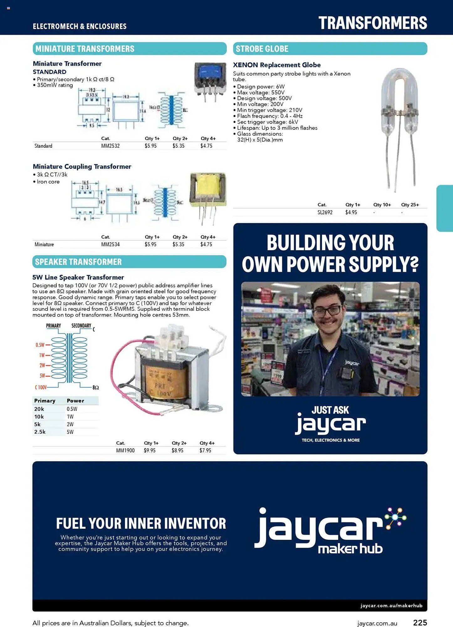 Jaycar Electronics catalogue (2025-07-08 - 2026-07-09)