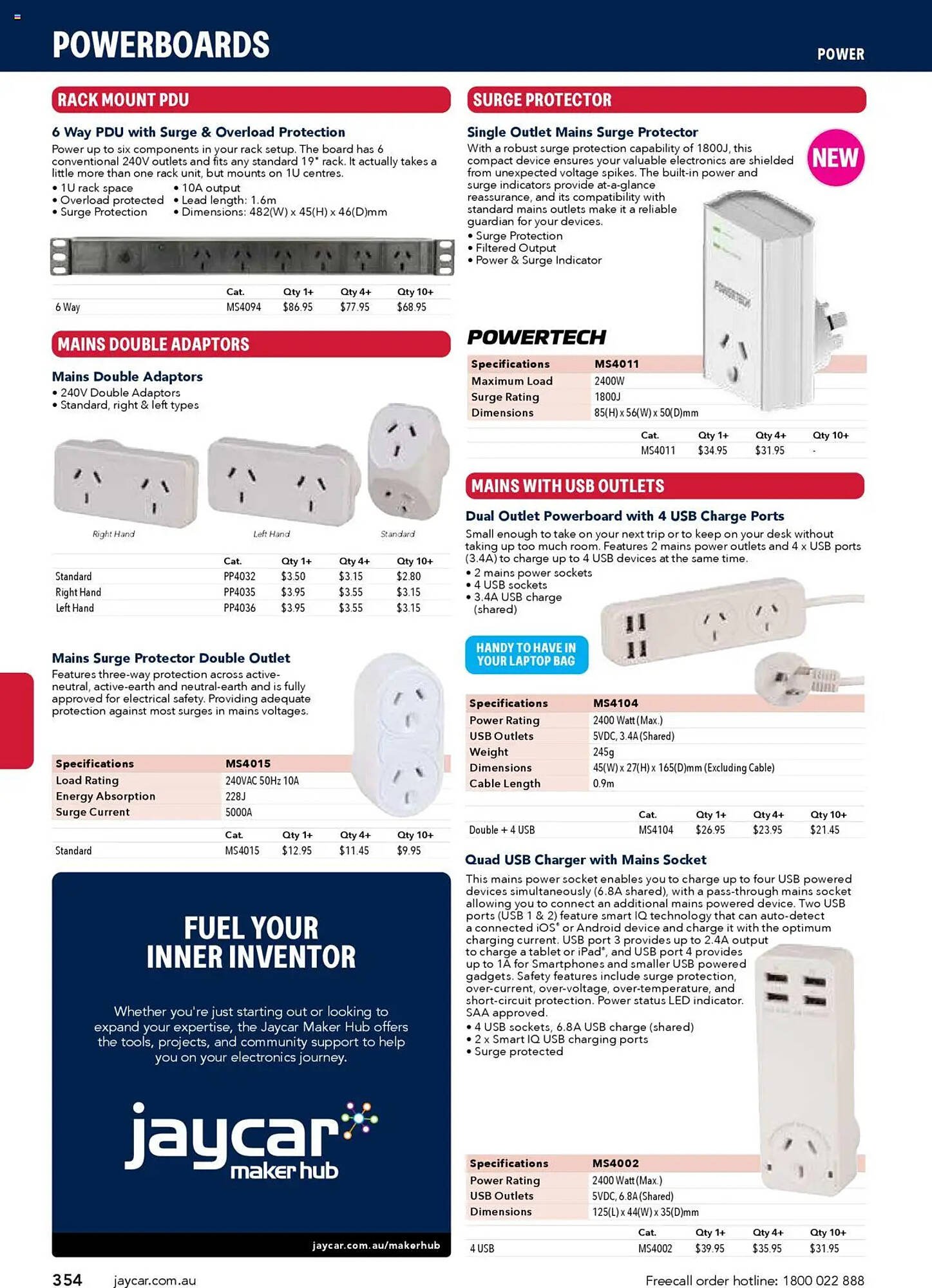 Jaycar Electronics catalogue (2025-07-08 - 2026-07-09)
