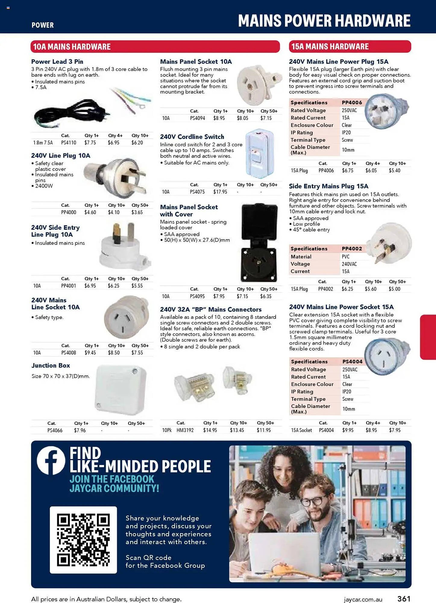 Jaycar Electronics catalogue (2025-07-08 - 2026-07-09)