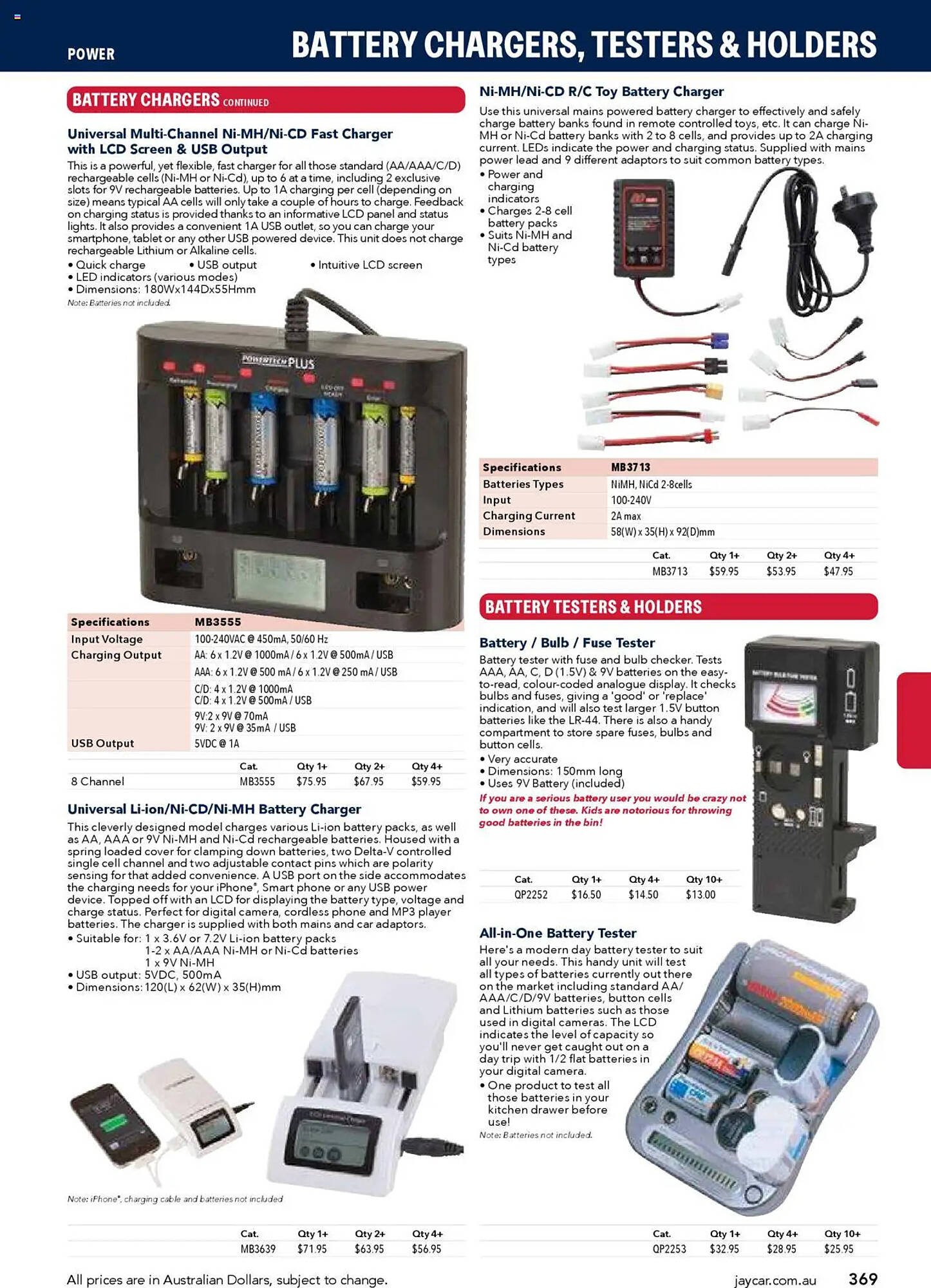Jaycar Electronics catalogue (2025-07-08 - 2026-07-09)