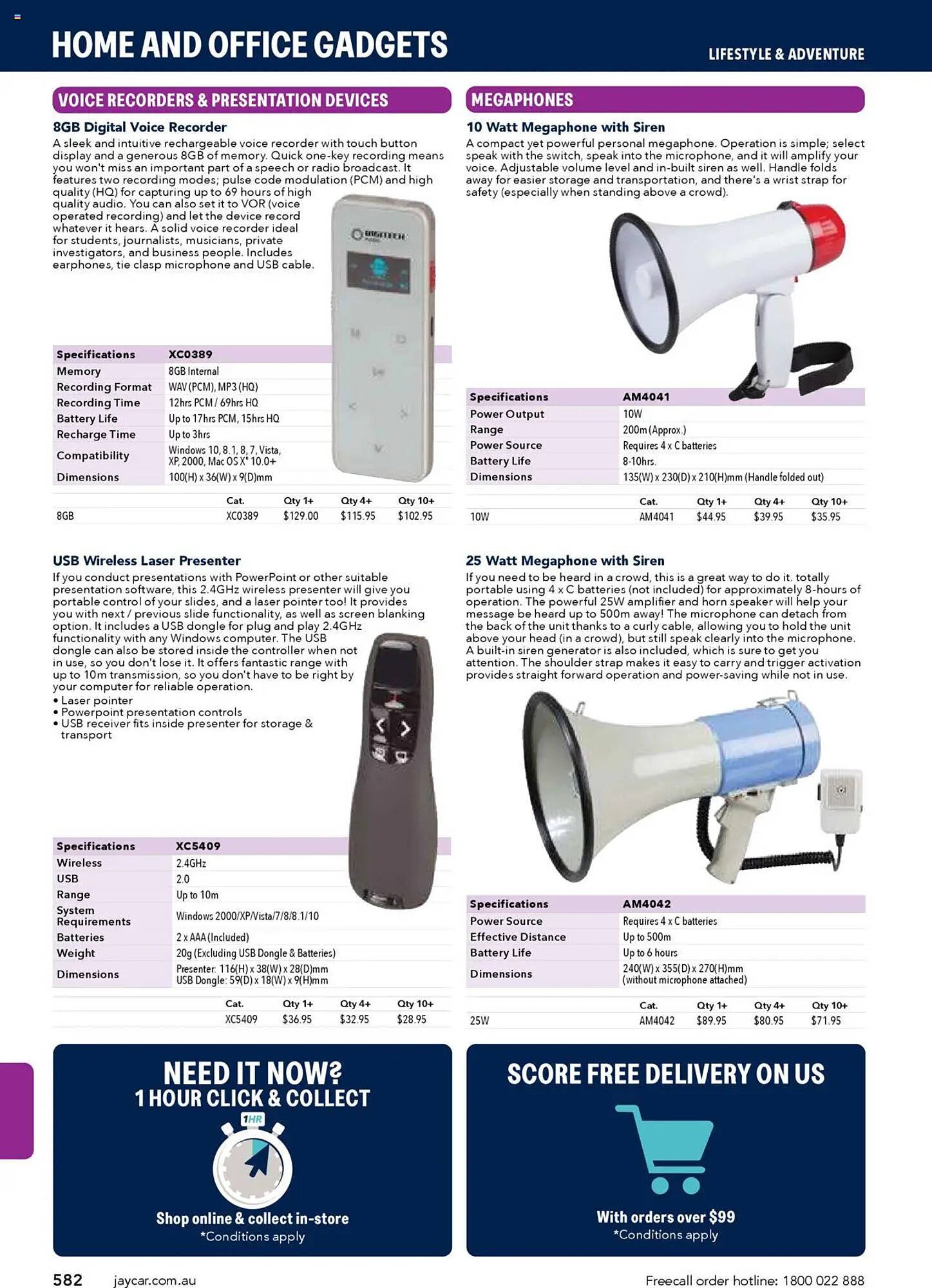 Jaycar Electronics catalogue (2025-07-08 - 2026-07-09)