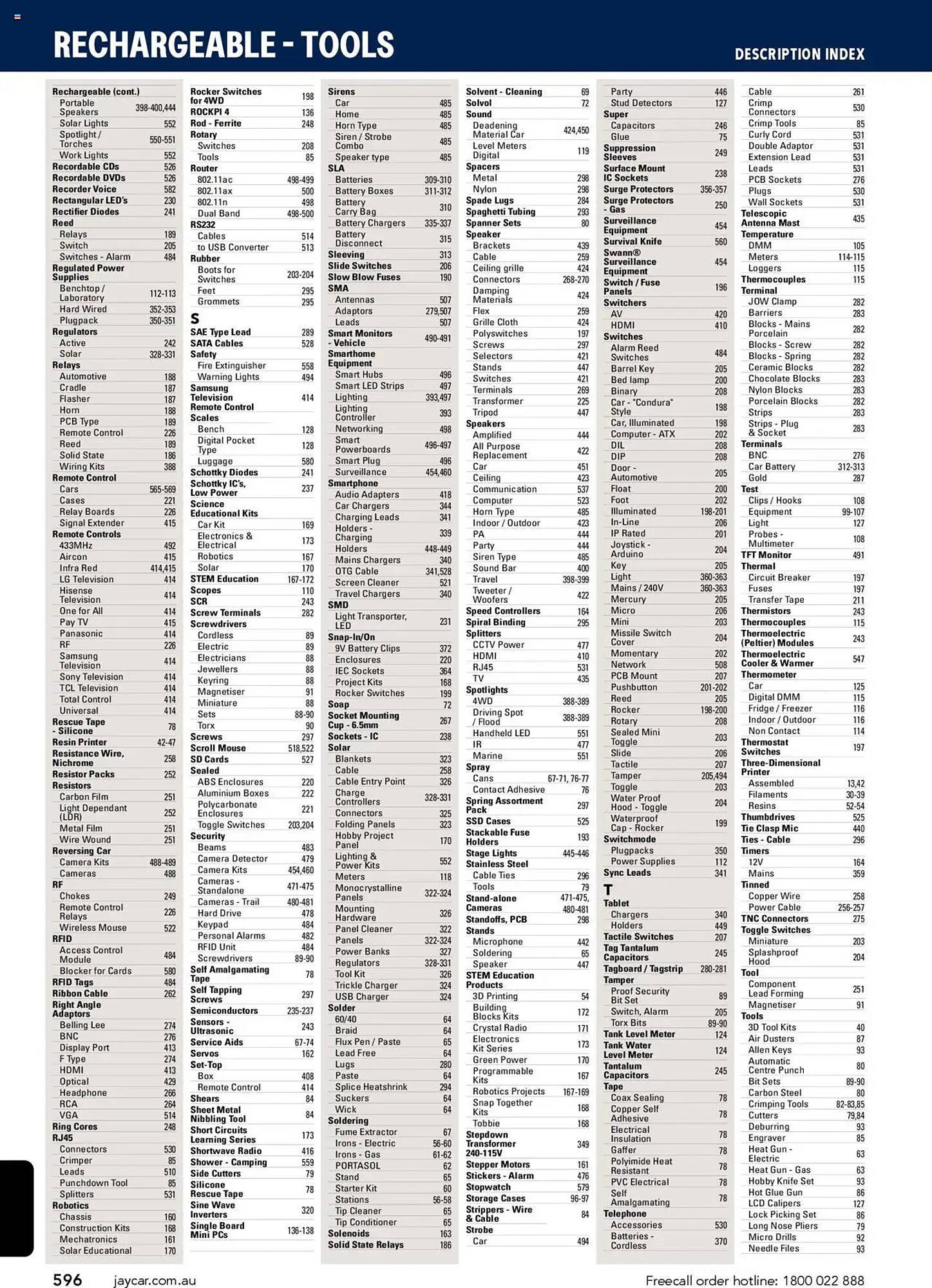 Jaycar Electronics catalogue (2025-07-08 - 2026-07-09)