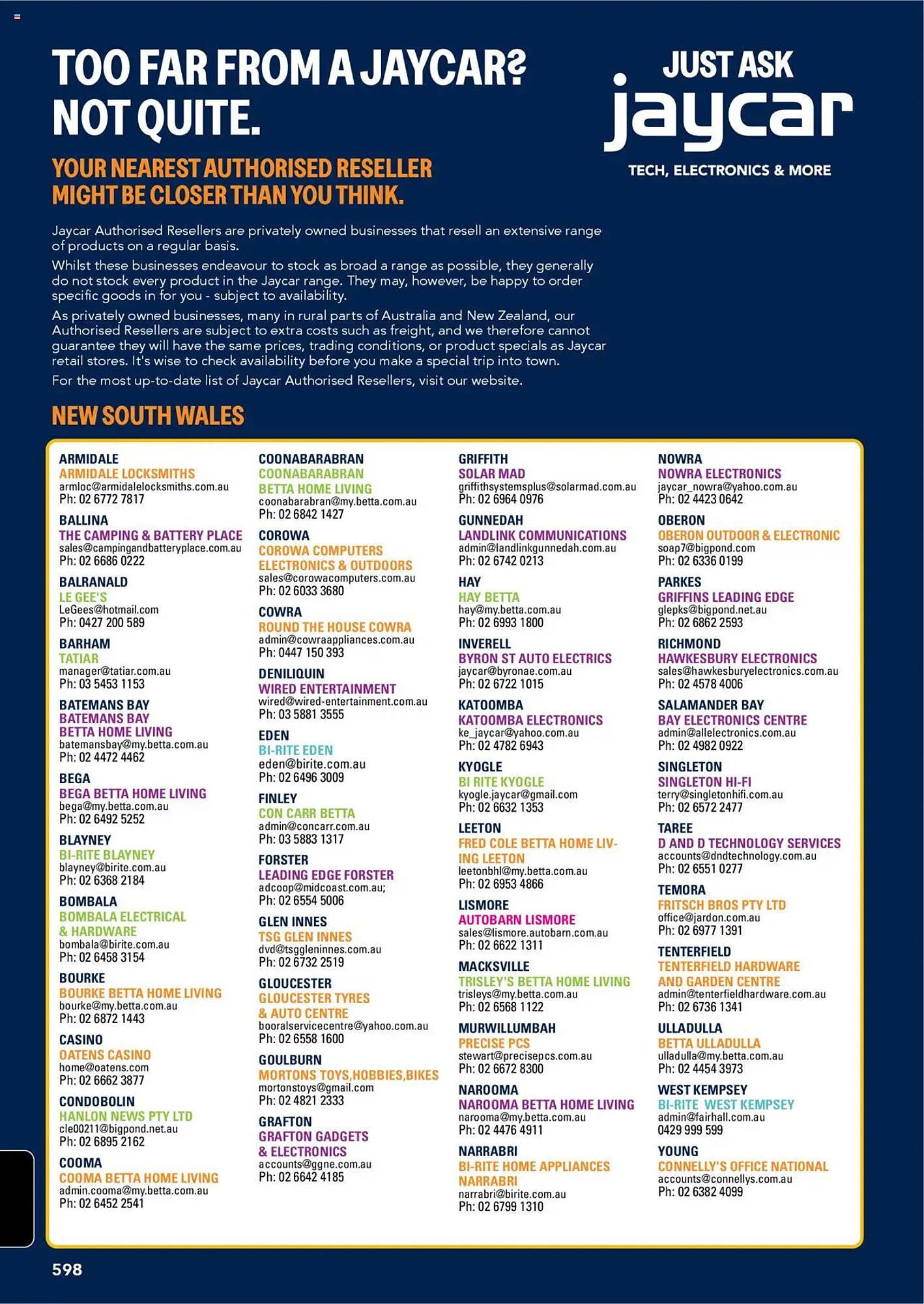 Jaycar Electronics catalogue (2025-07-08 - 2026-07-09)