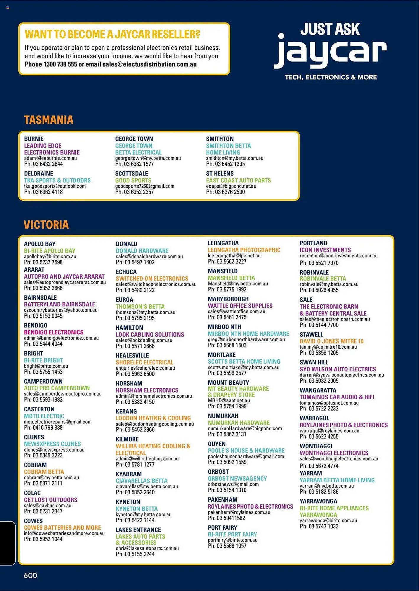 Jaycar Electronics catalogue (2025-07-08 - 2026-07-09)