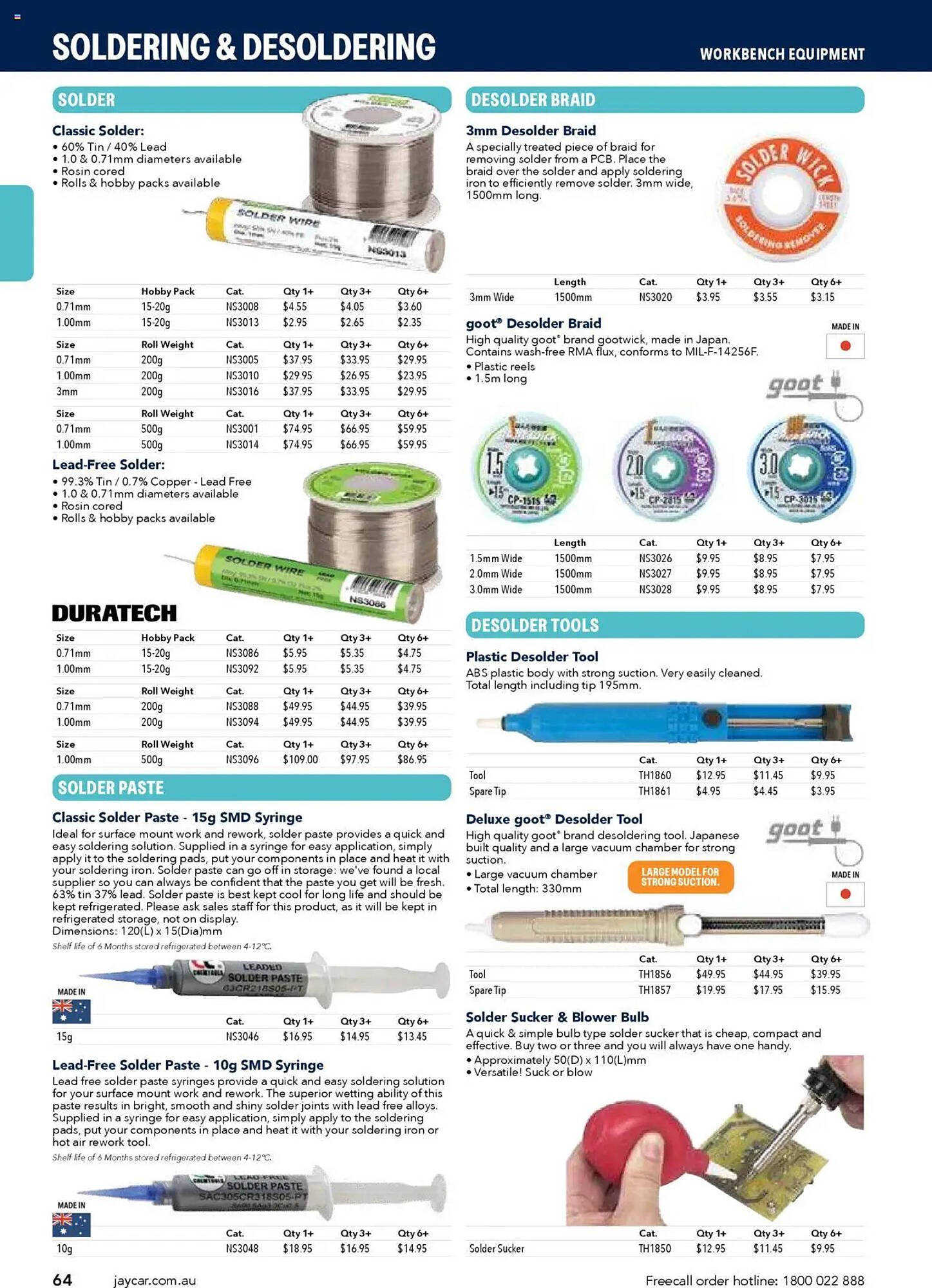 Jaycar Electronics catalogue (2025-07-08 - 2026-07-09)