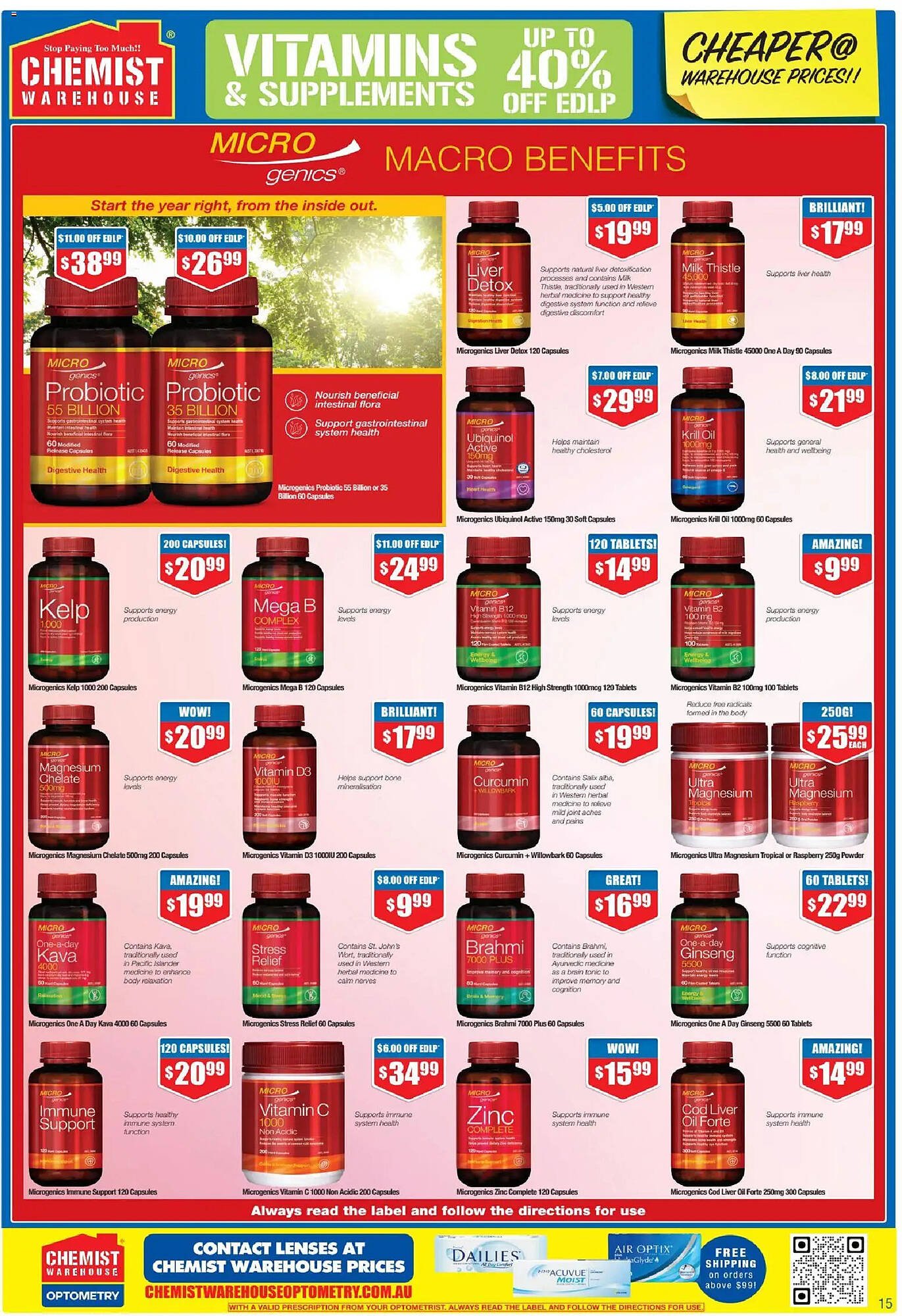 Chemist Warehouse catalogue (2026-01-01 - 2026-01-14) | 15