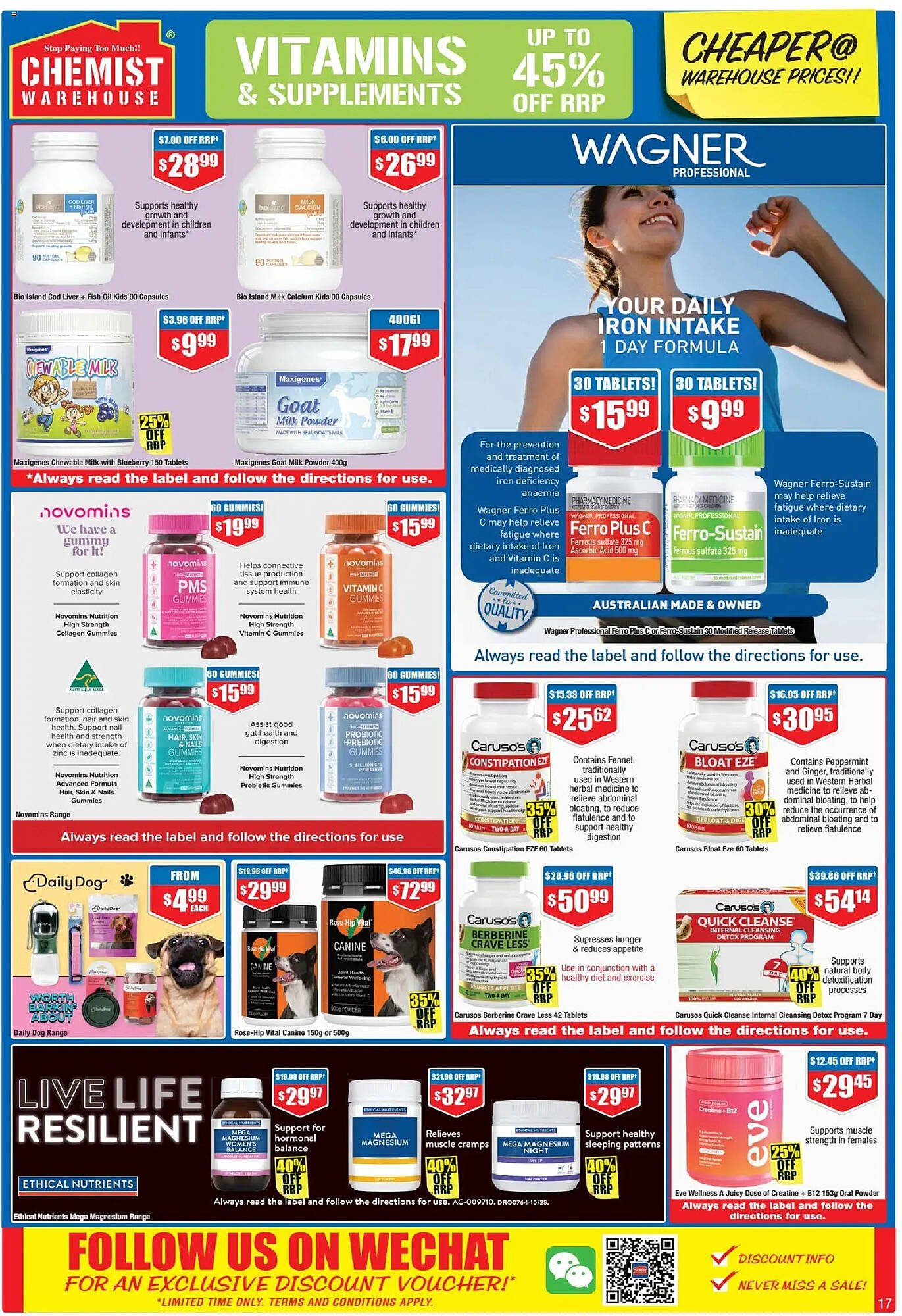 Chemist Warehouse catalogue (2026-01-01 - 2026-01-14) | 17