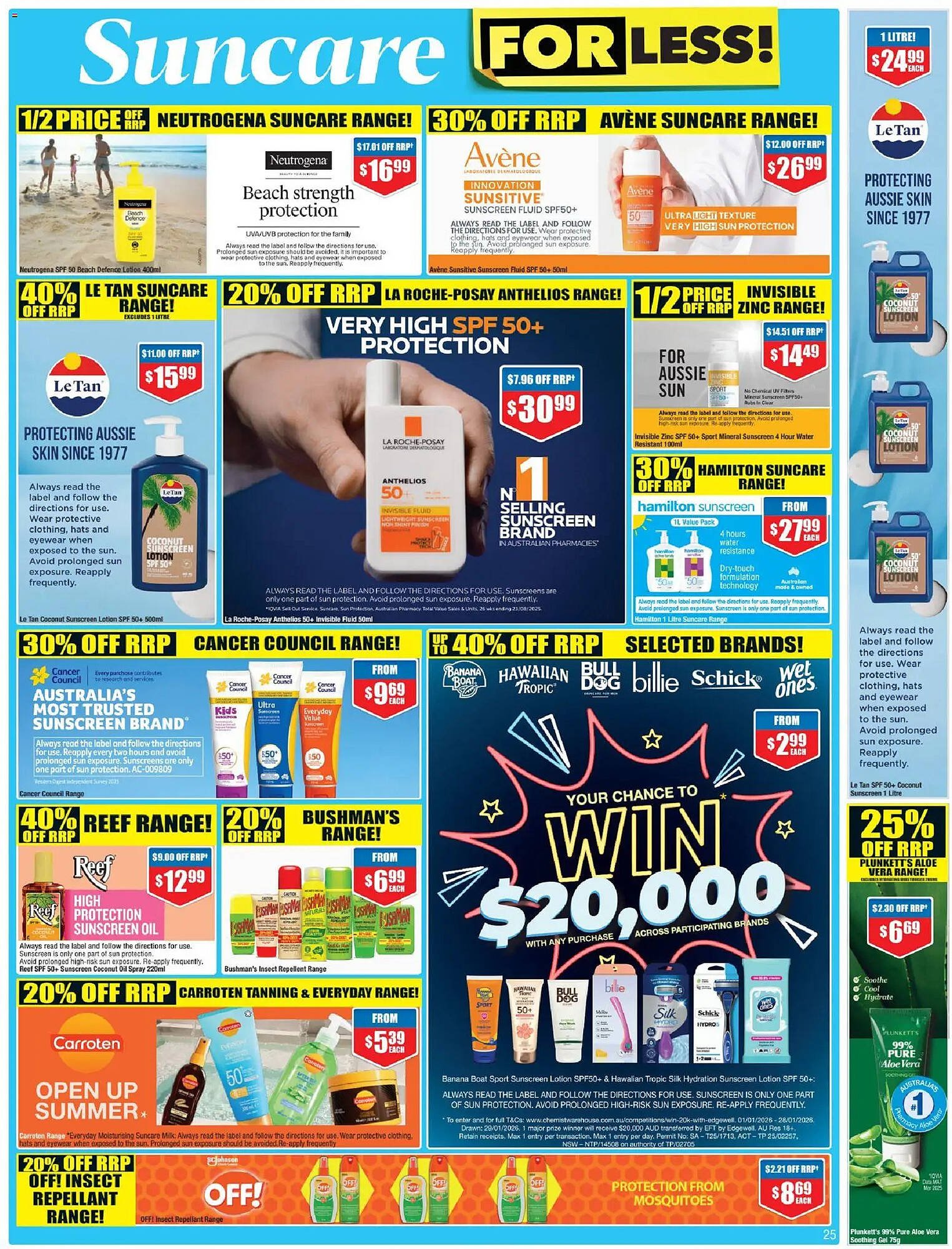 Chemist Warehouse catalogue (2026-01-01 - 2026-01-14) | 25