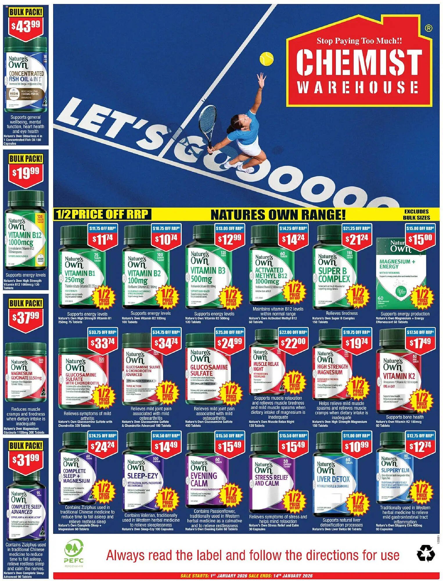 Chemist Warehouse catalogue (2026-01-01 - 2026-01-14) | 40