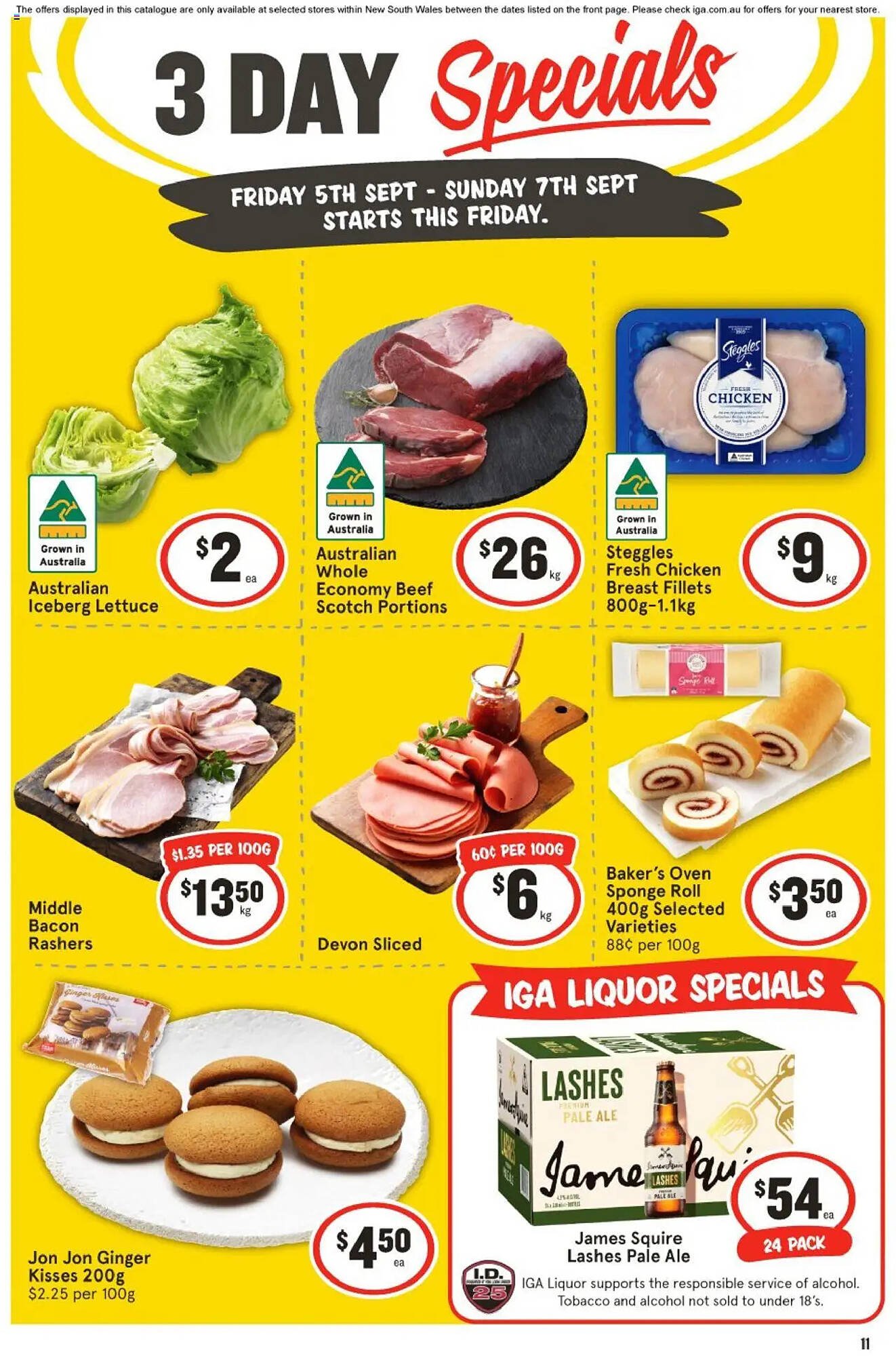 IGA catalogue (2025-09-05 - 2025-09-07) | 1